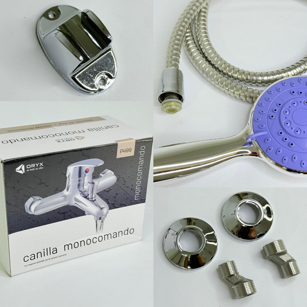 MONOCOMANDO DE DUCHA CROMADA