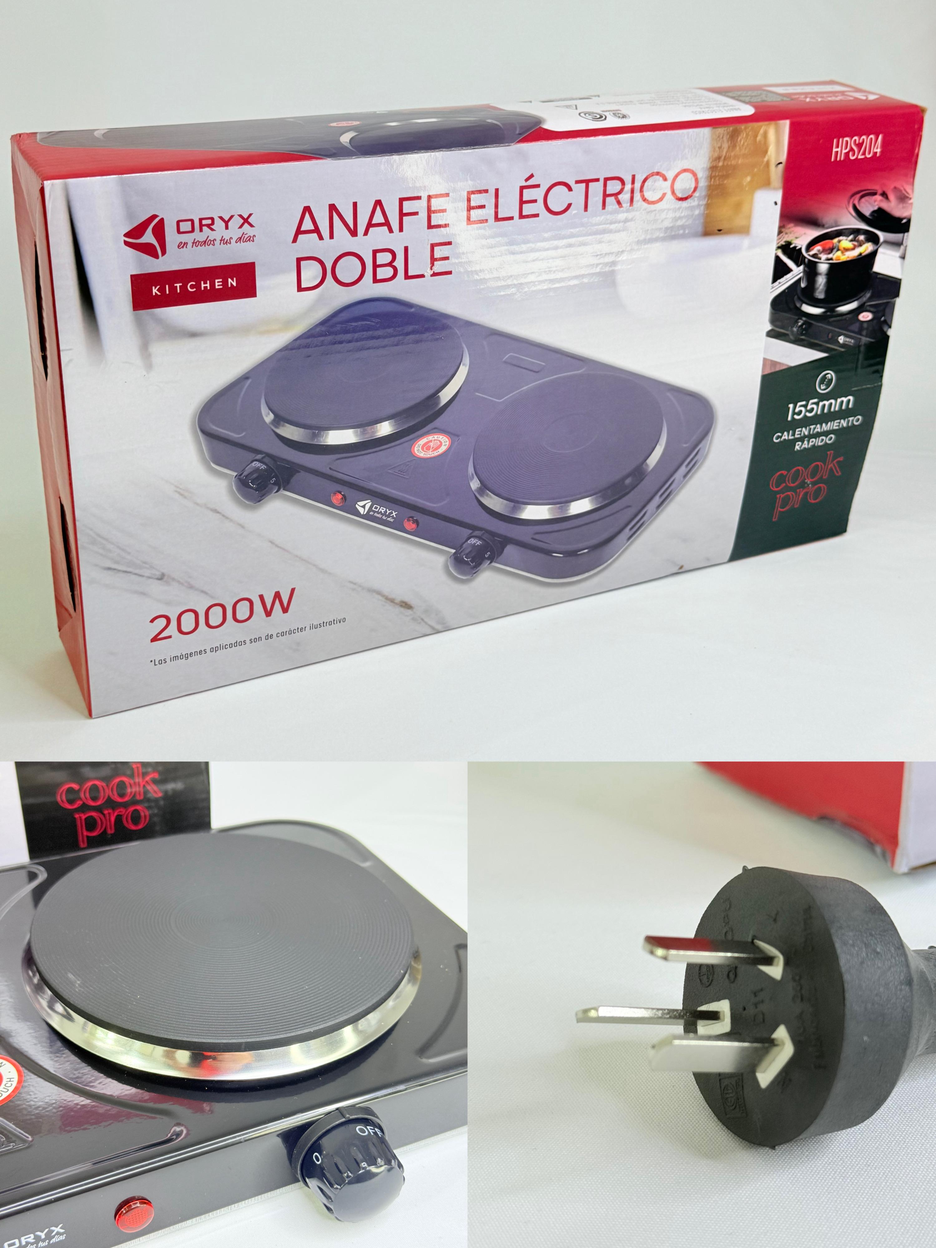 ANAFE ELECTRICO DOS HORNALLAS ORYX