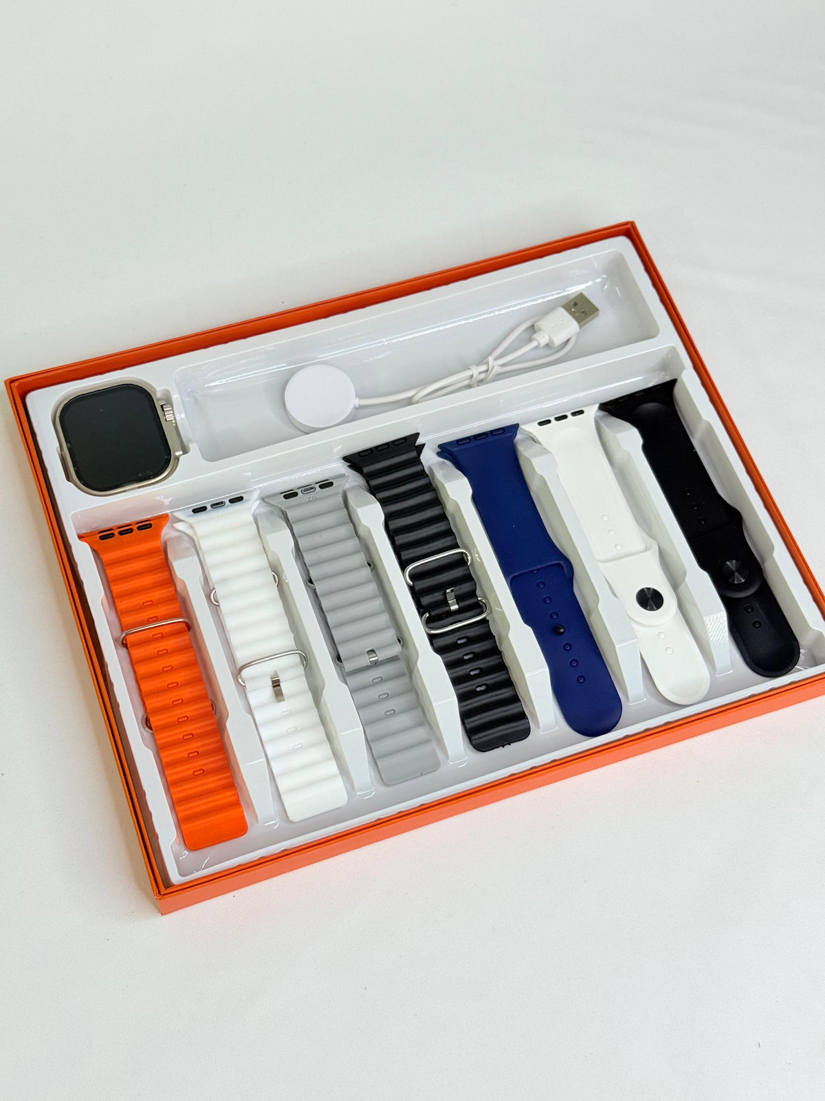 RELOJ SMARTWATCH ULTRA | KIT 7 CORREAS