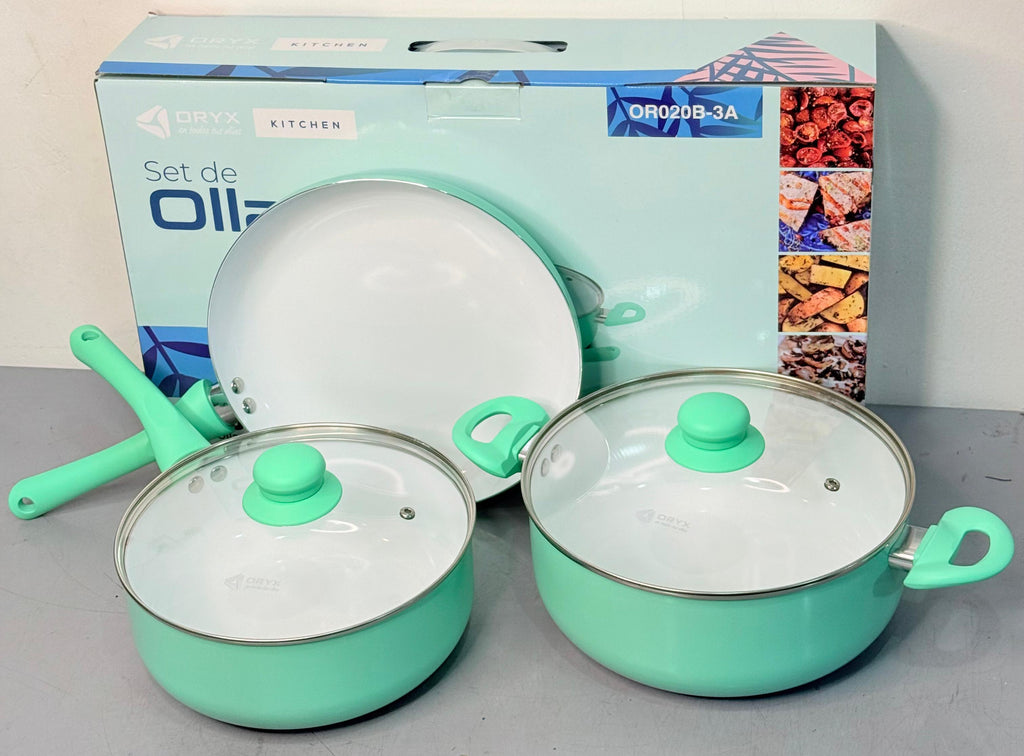 SET DE OLLAS ORYX KITCHEN | 3 PCS