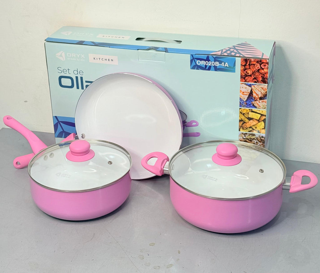 SET DE OLLAS ORYX KITCHEN | 3 PCS