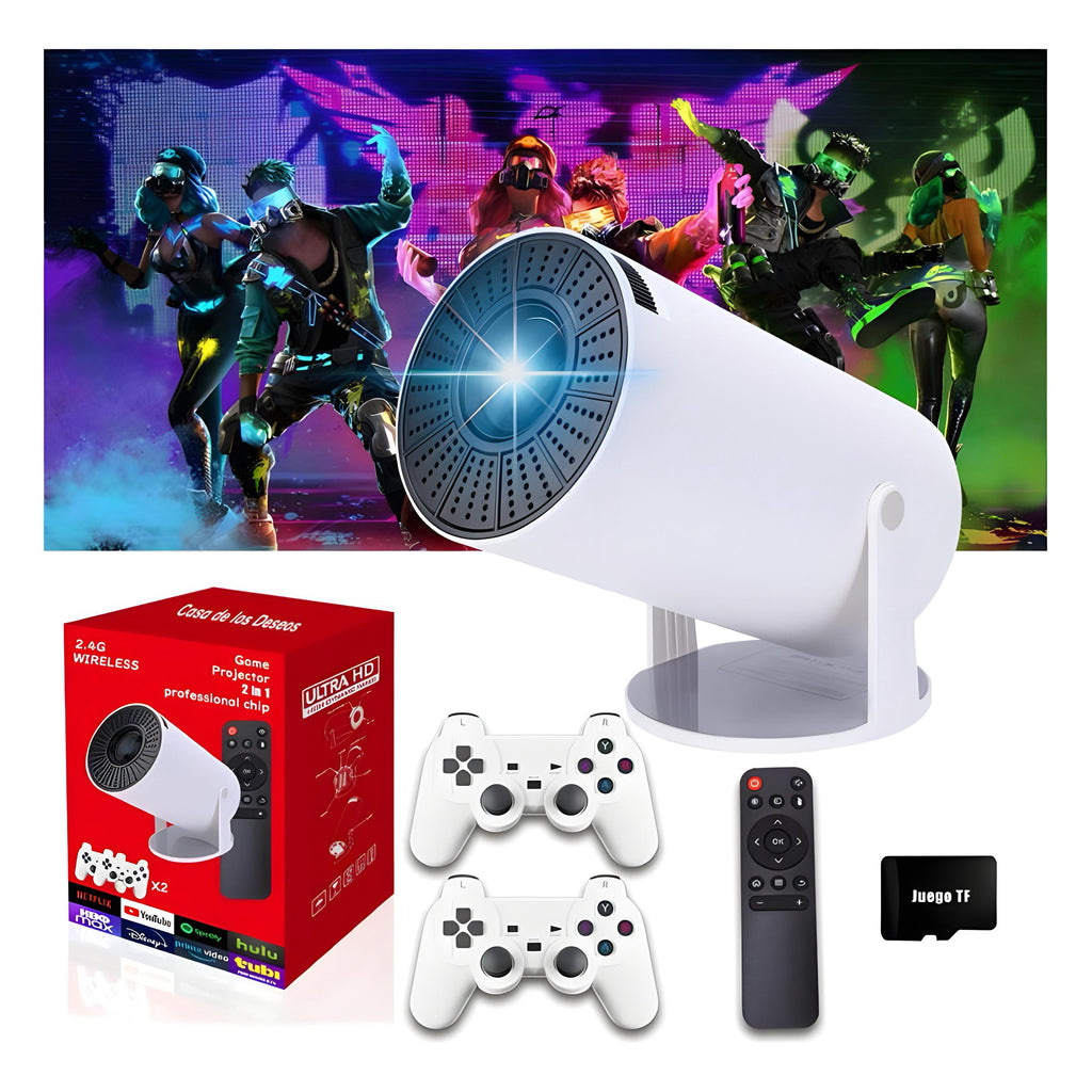 PROYECTOR DE IMAGEN CON 2 JOYSTICK TOMATE