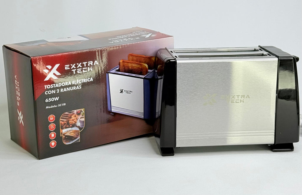 TOSTADORA EXTRATECH DE 2 RANURAS