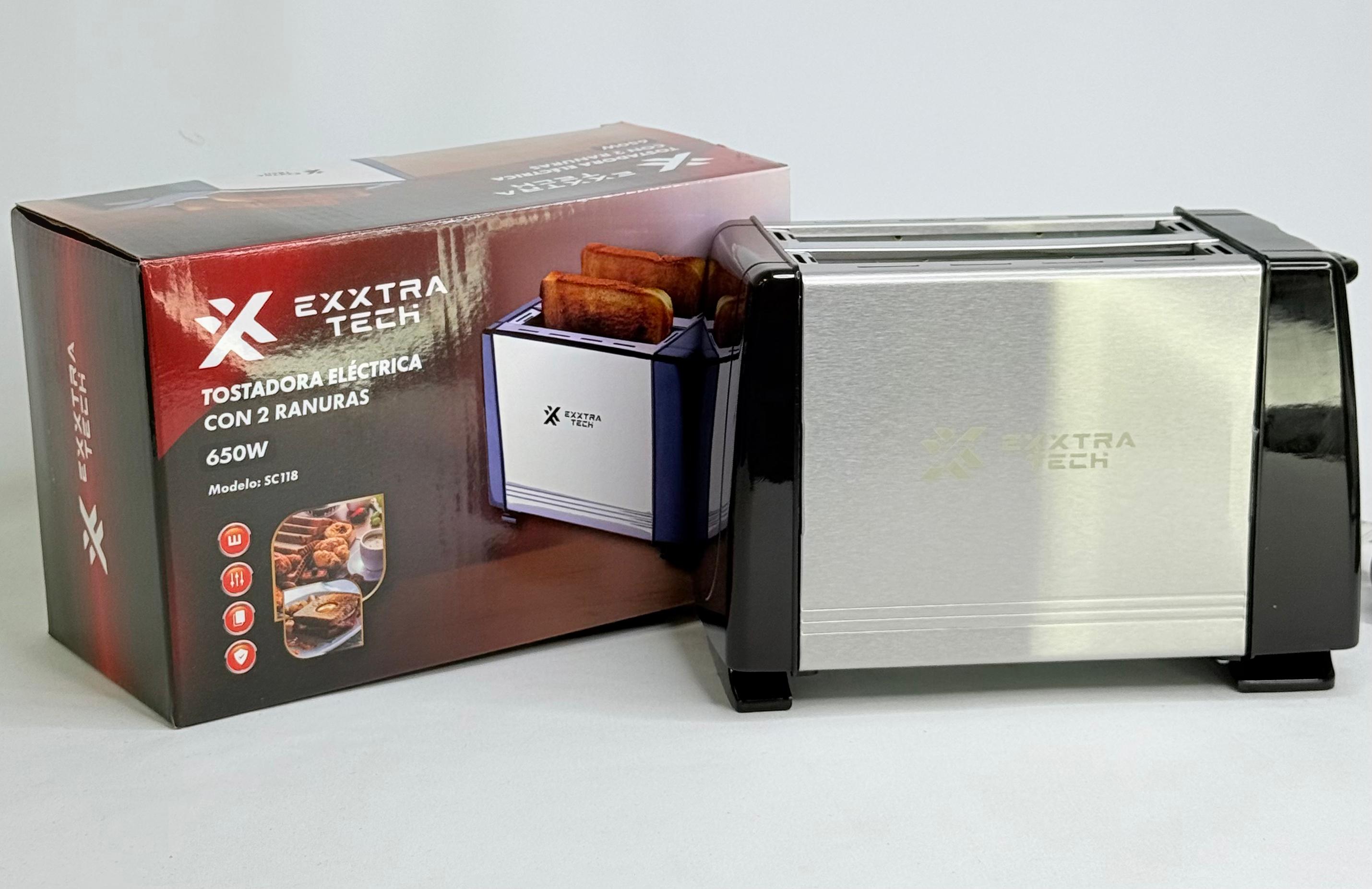 TOSTADORA EXTRATECH DE 2 RANURAS