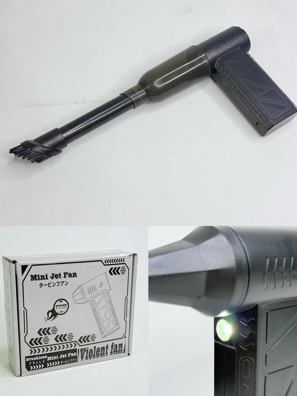 MINI SOPLADOR JET 2 EN 1 RECARGABLE | SOPLADOR, ASPIRADORA PORTÁTIL
