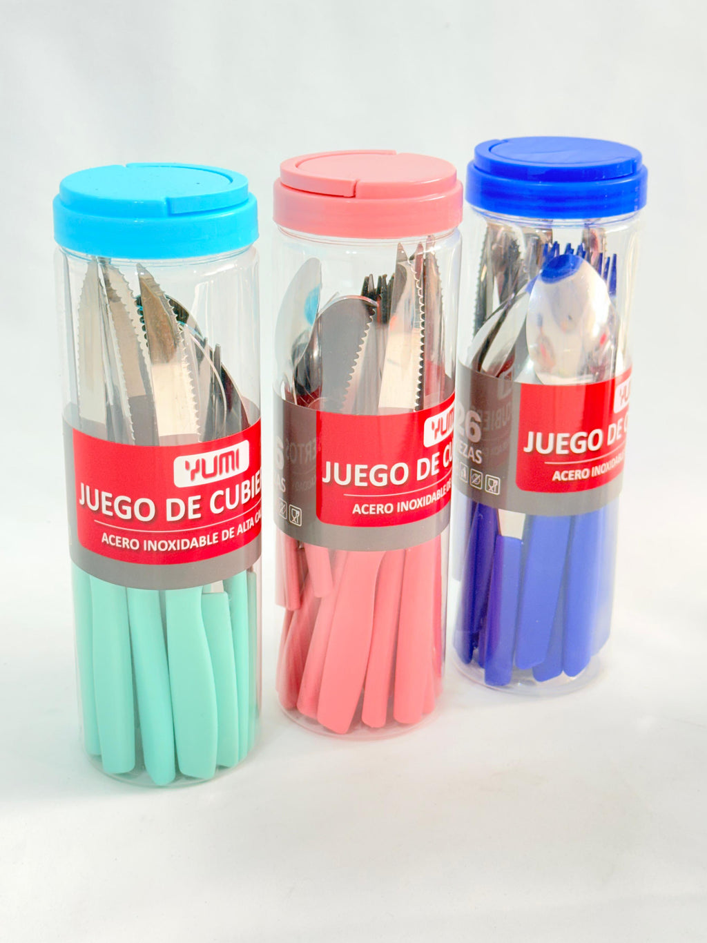 CUBIERTOS TUBO x26 PIEZAS