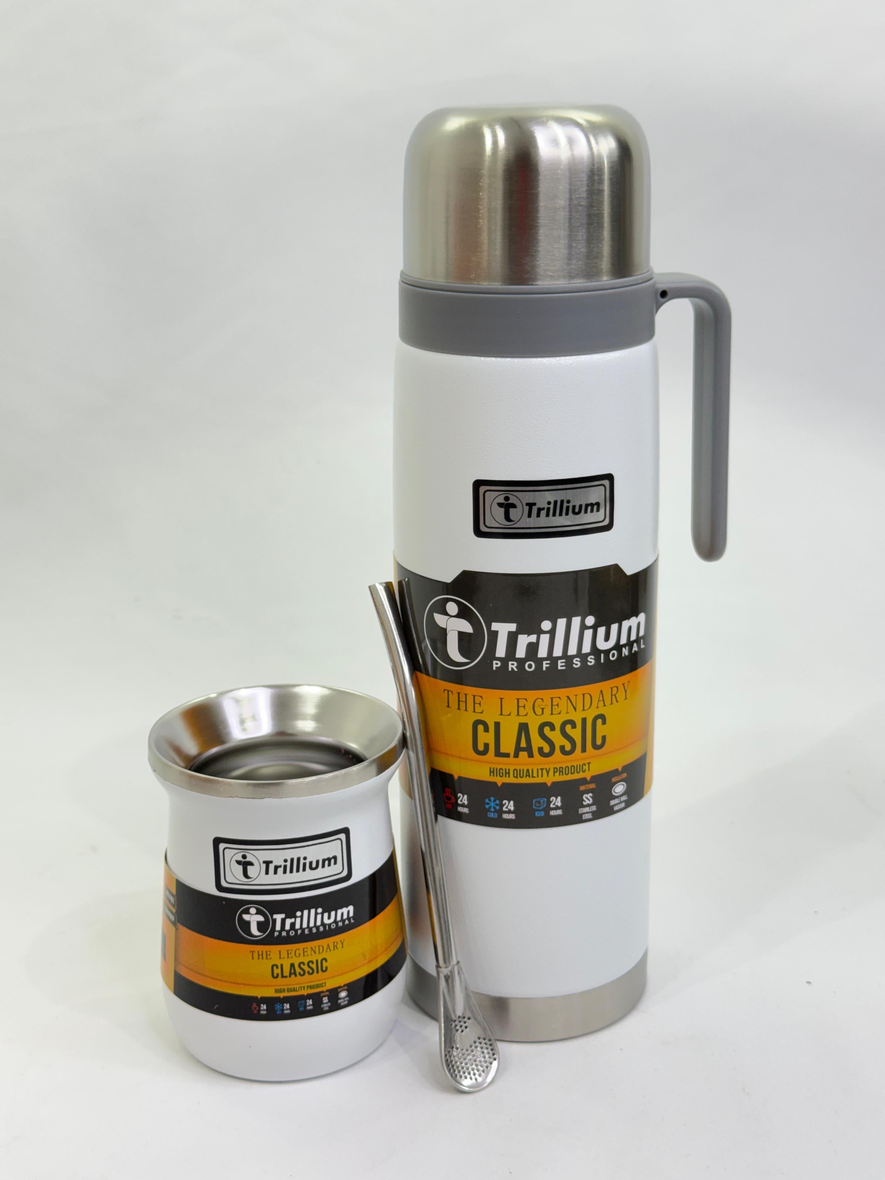 JUEGO DE TERMO + MATE Y BOMBILLA
