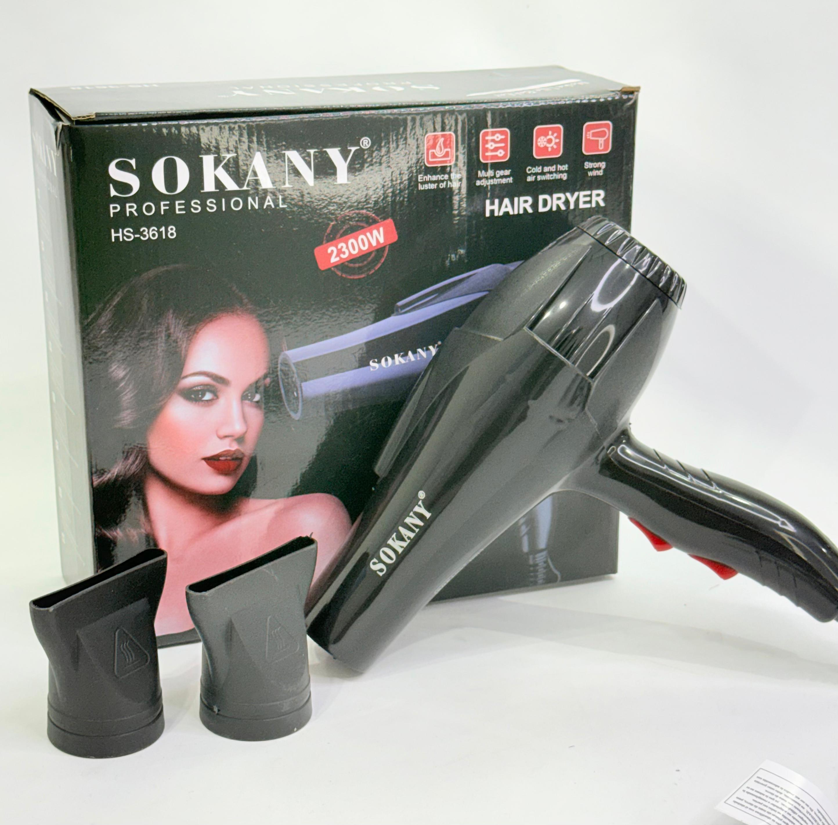SECADOR DE PELO GRANDE SOKANY