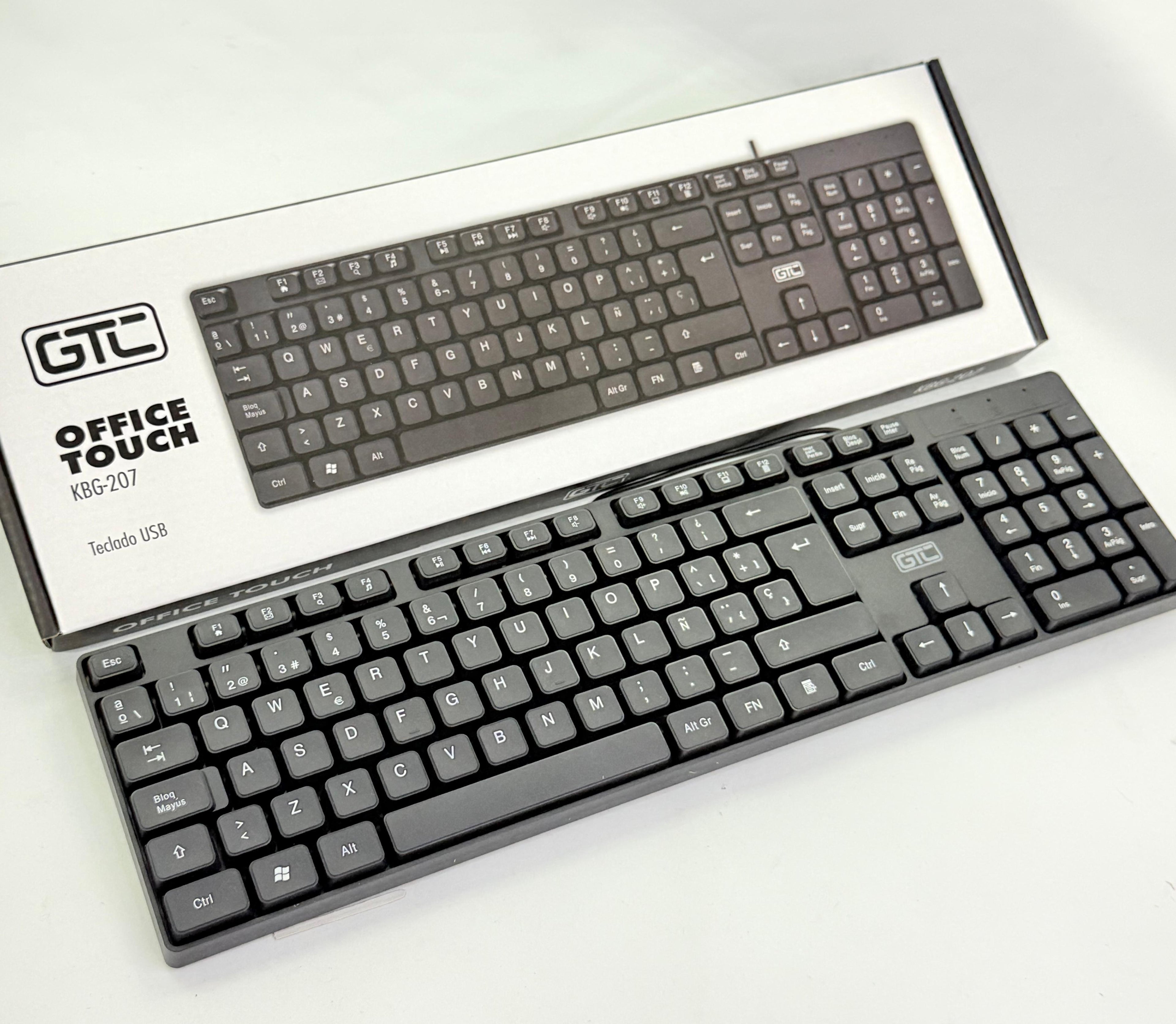 TECLADO A USB DE OFICINA