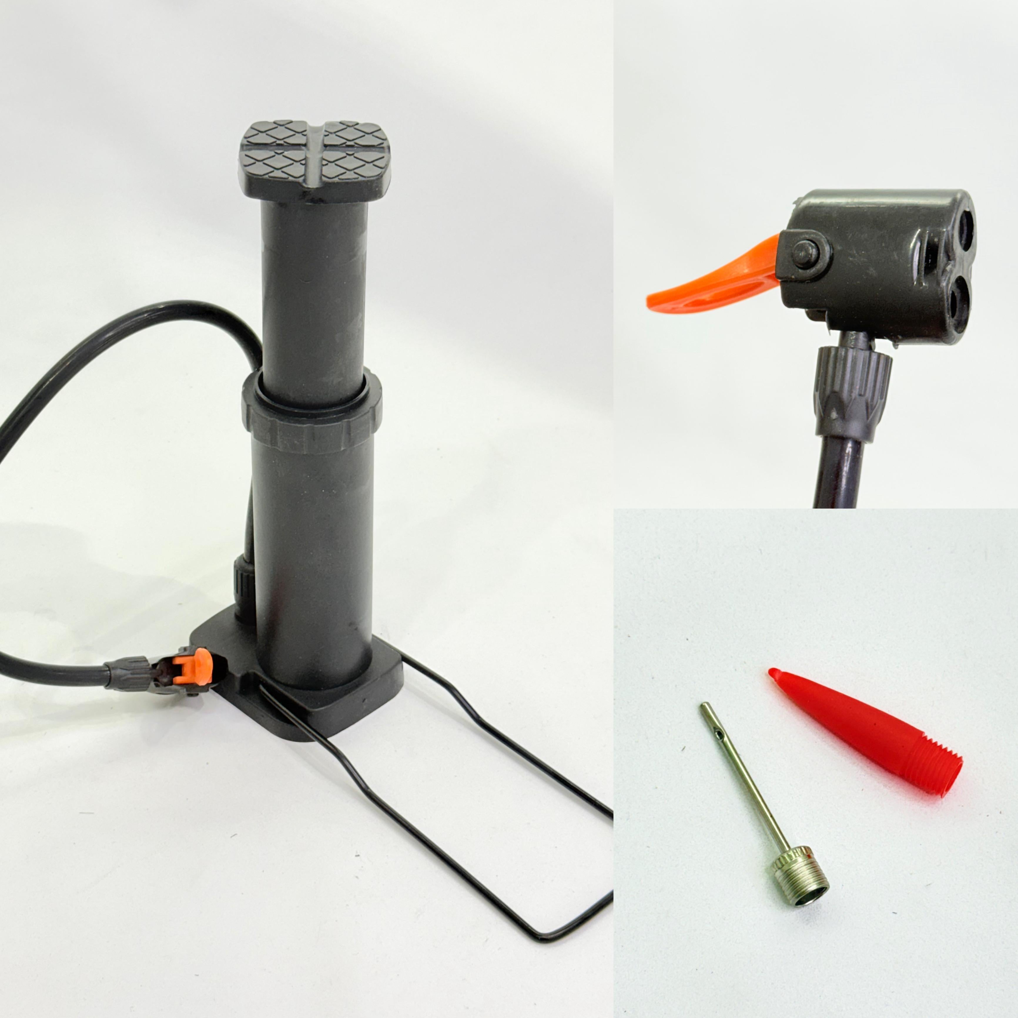 MINI INFLADOR DE PIE PORTÁTIL