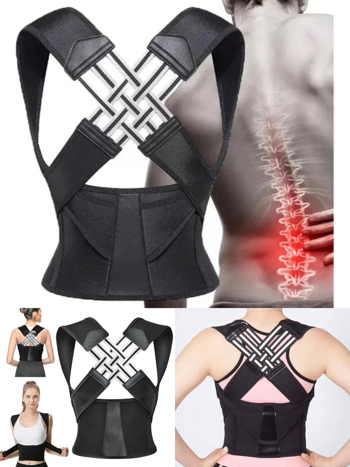 FAJA/CHALECO DE COMPRESIÓN O CORSET POSTURAL DEPORTIVO