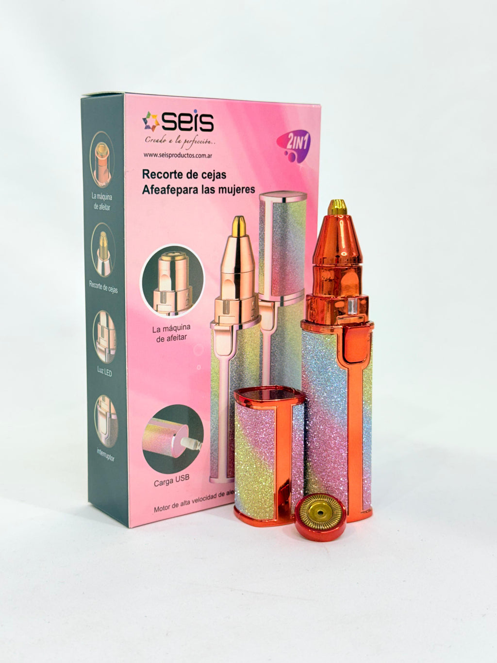 DEPILADOR DE CEJAS 2 EN 1