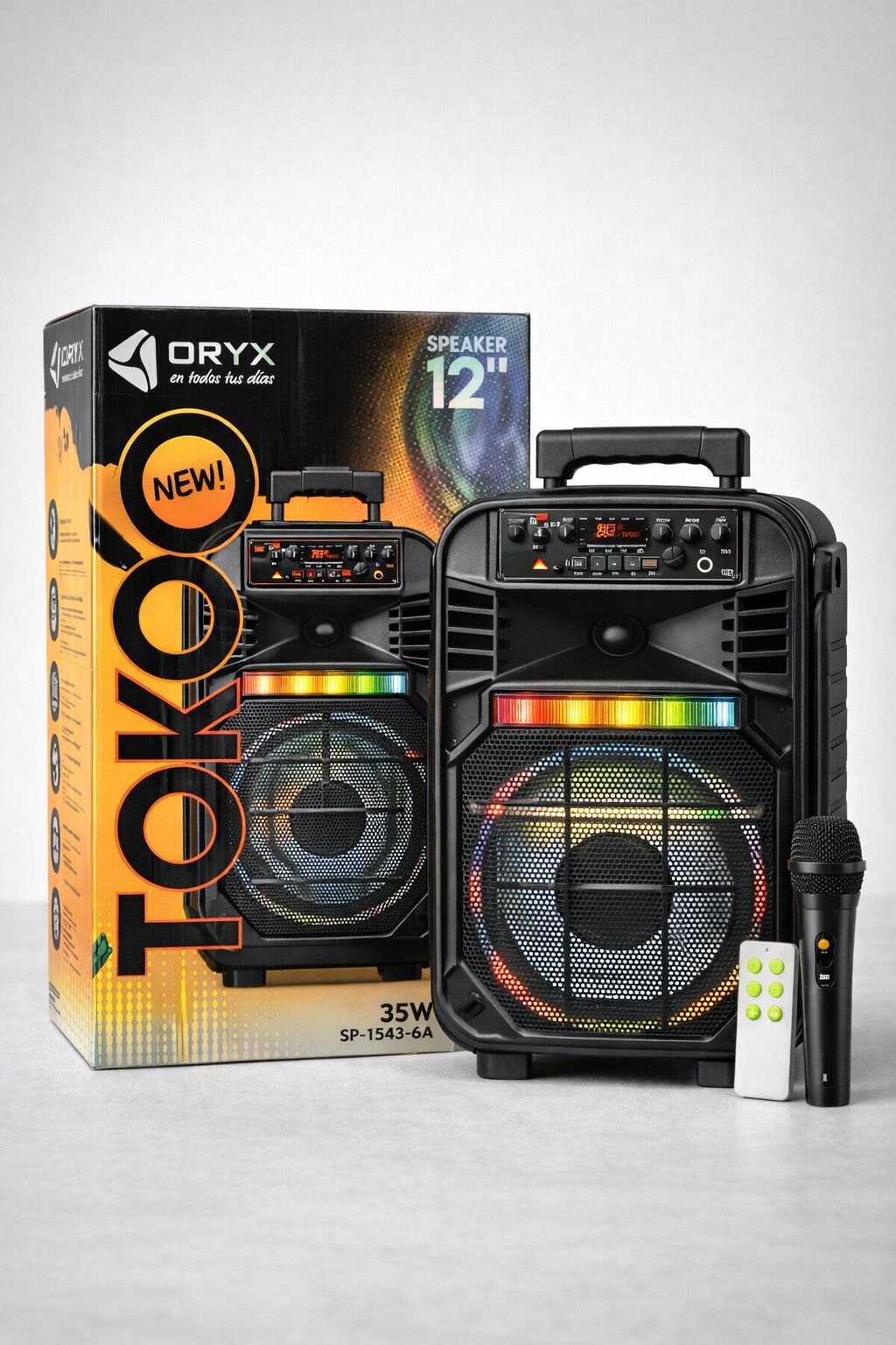 PARLANTE PORTÁTIL ORYX TOKYO 12” | 35W