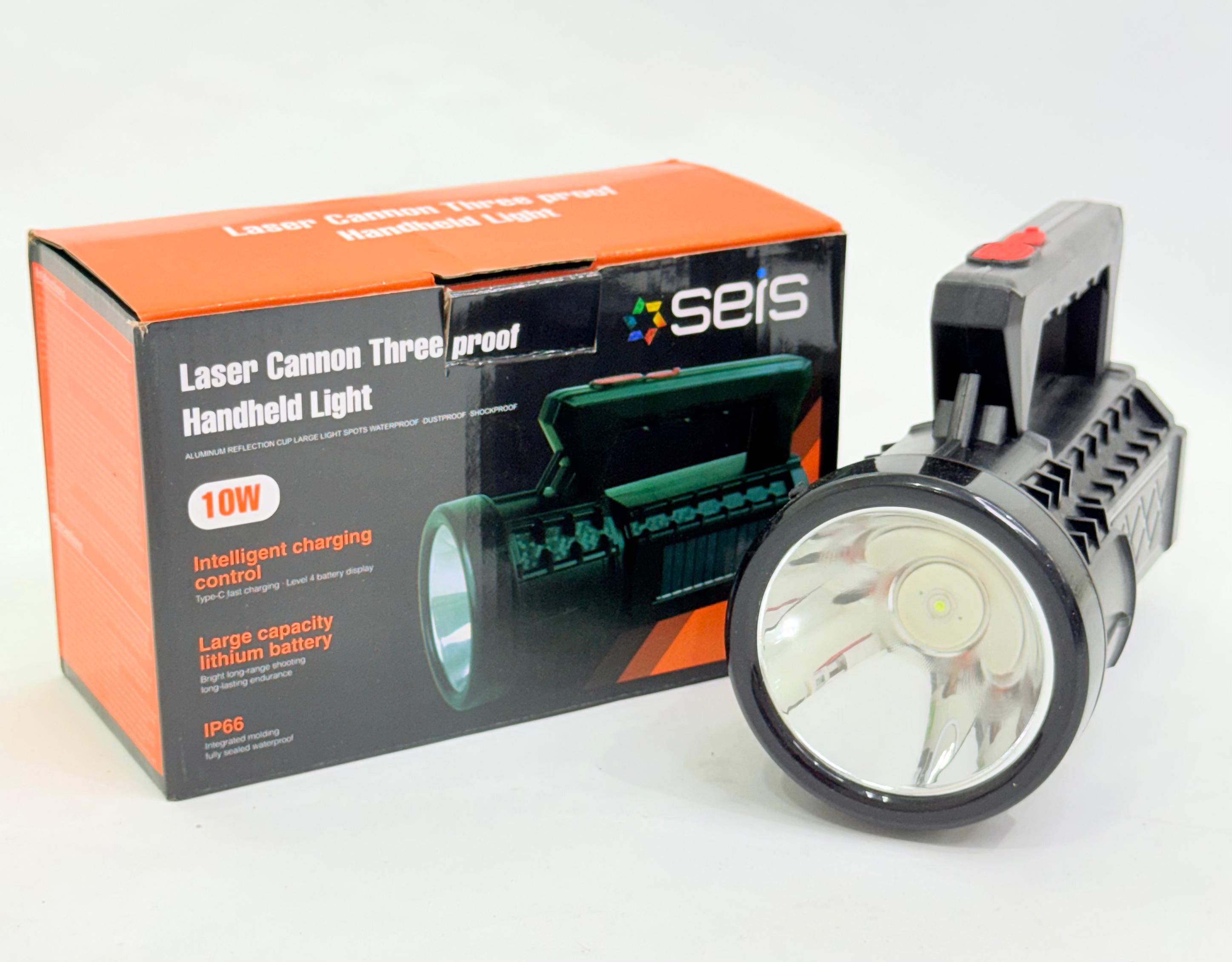 LINTERNA LED RECARGABLE SEIS 10W