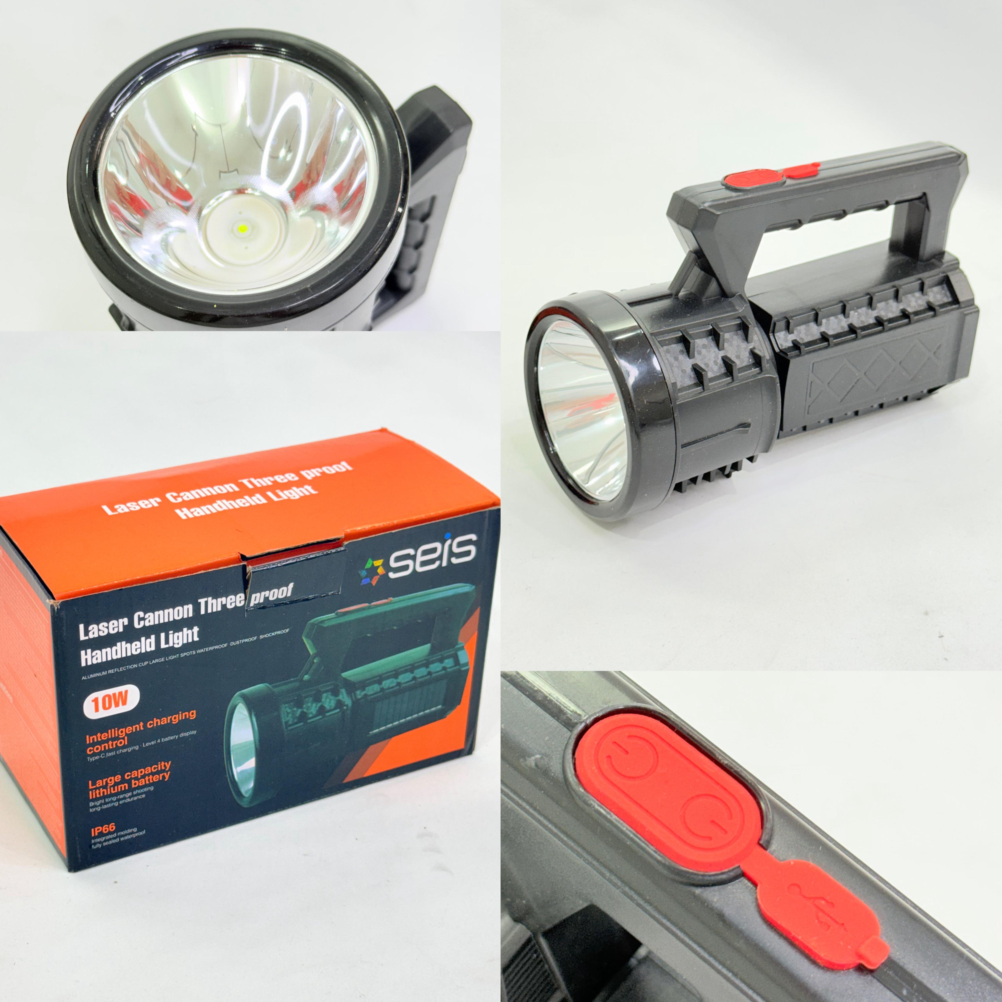 LINTERNA LED RECARGABLE SEIS 10W