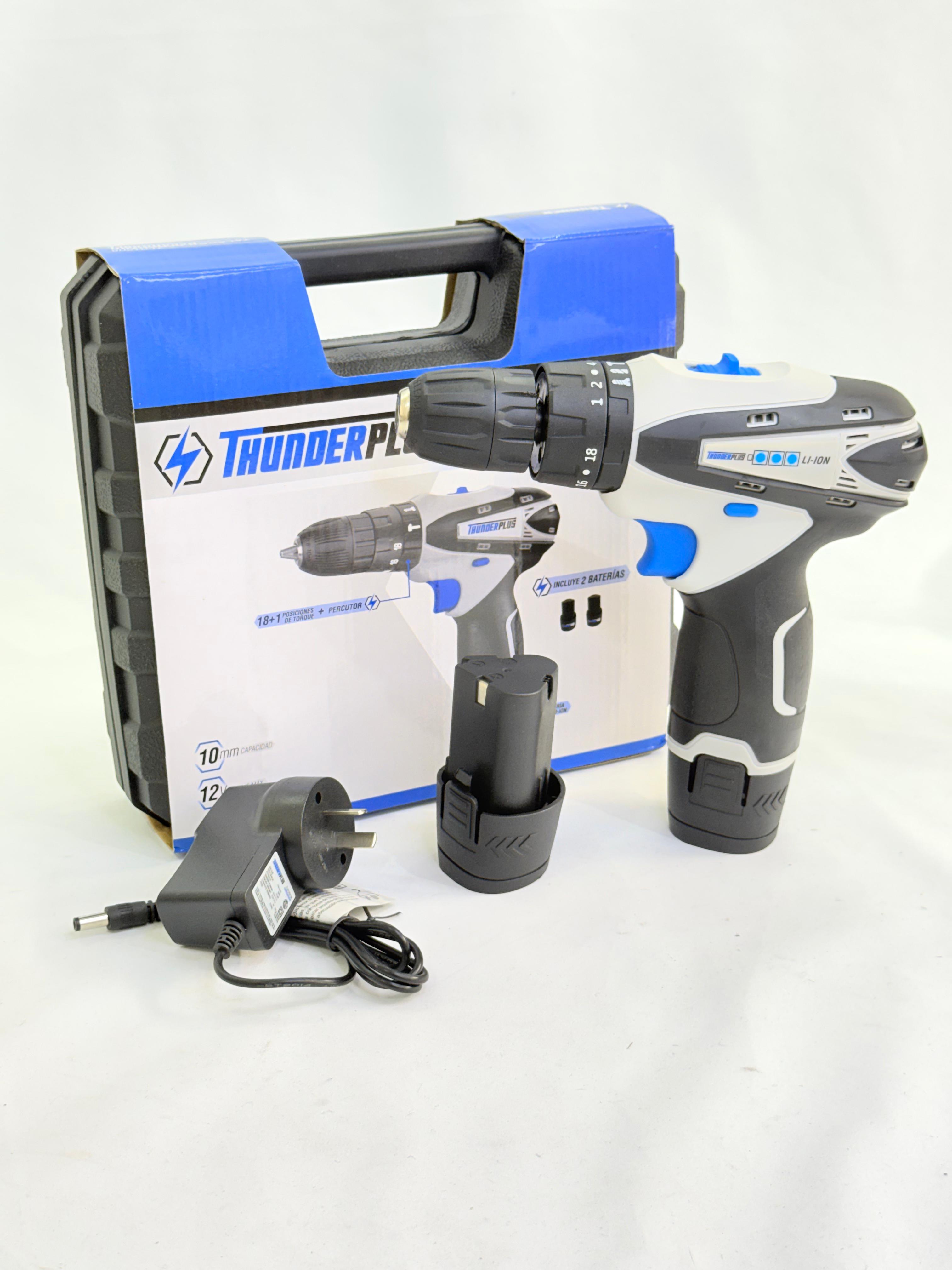 TALADRO INALÁMBRICO RECARGABLE | THUNDERPLUS