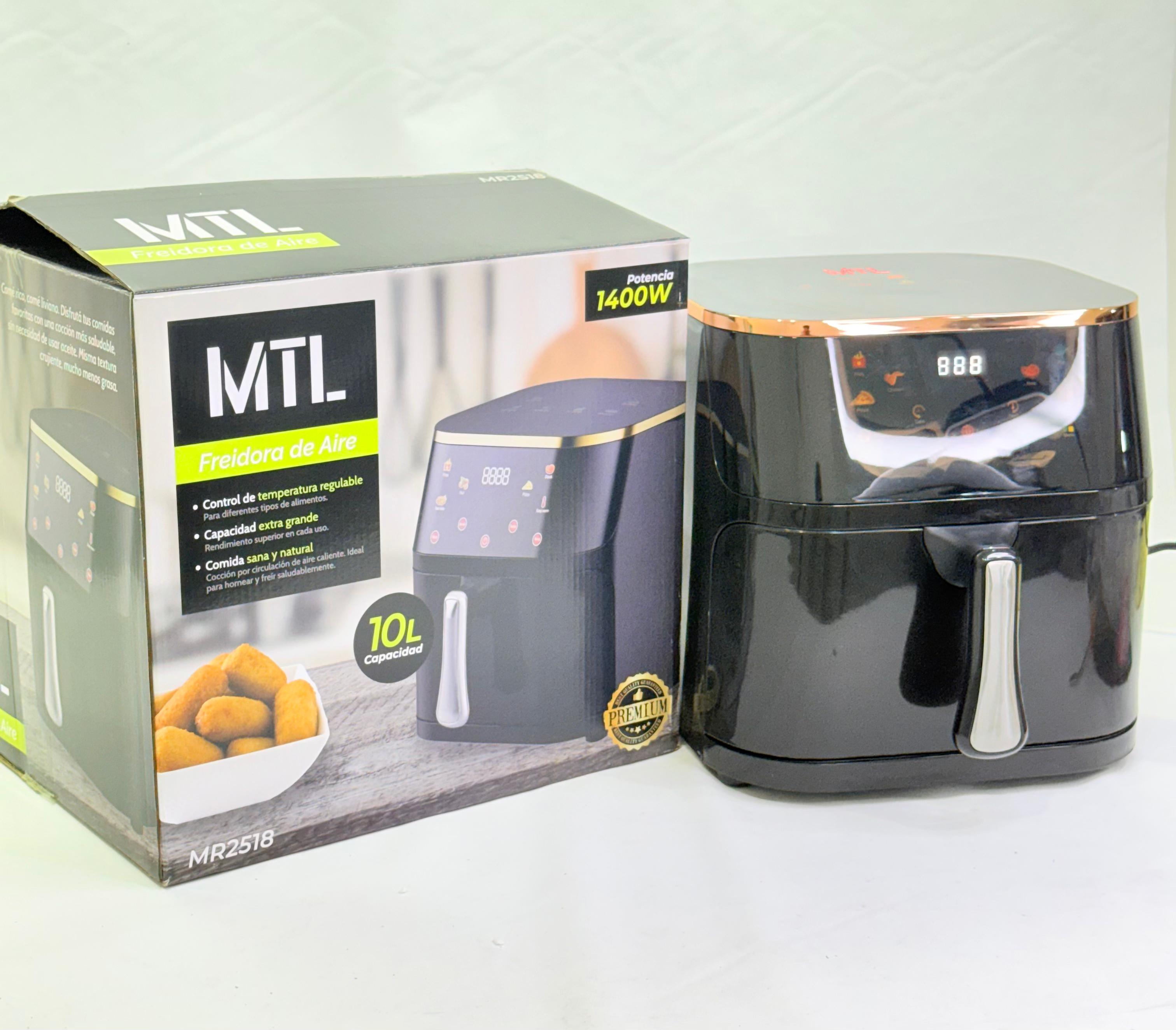 FREIDORA DE AIRE MTL 10 LITROS – 1400W