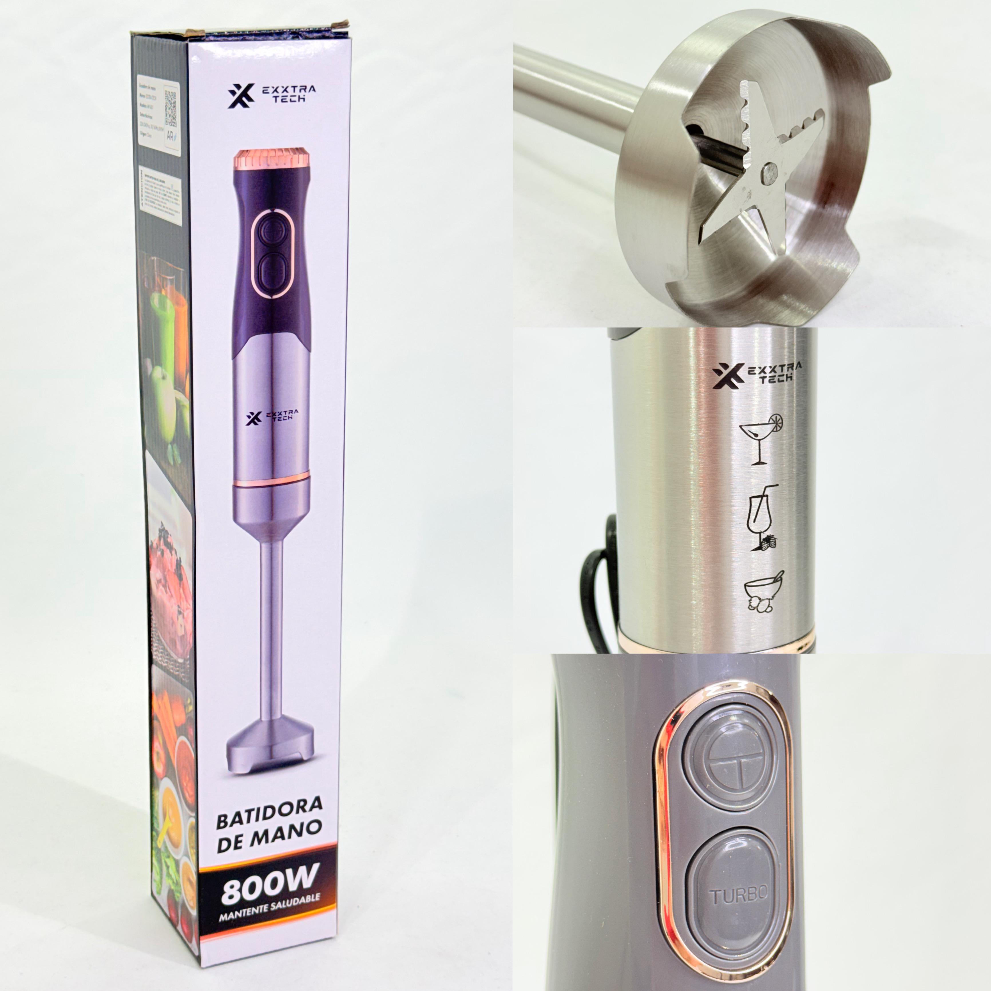MINIPIMER DE ACERO | EXTRATECH 800W