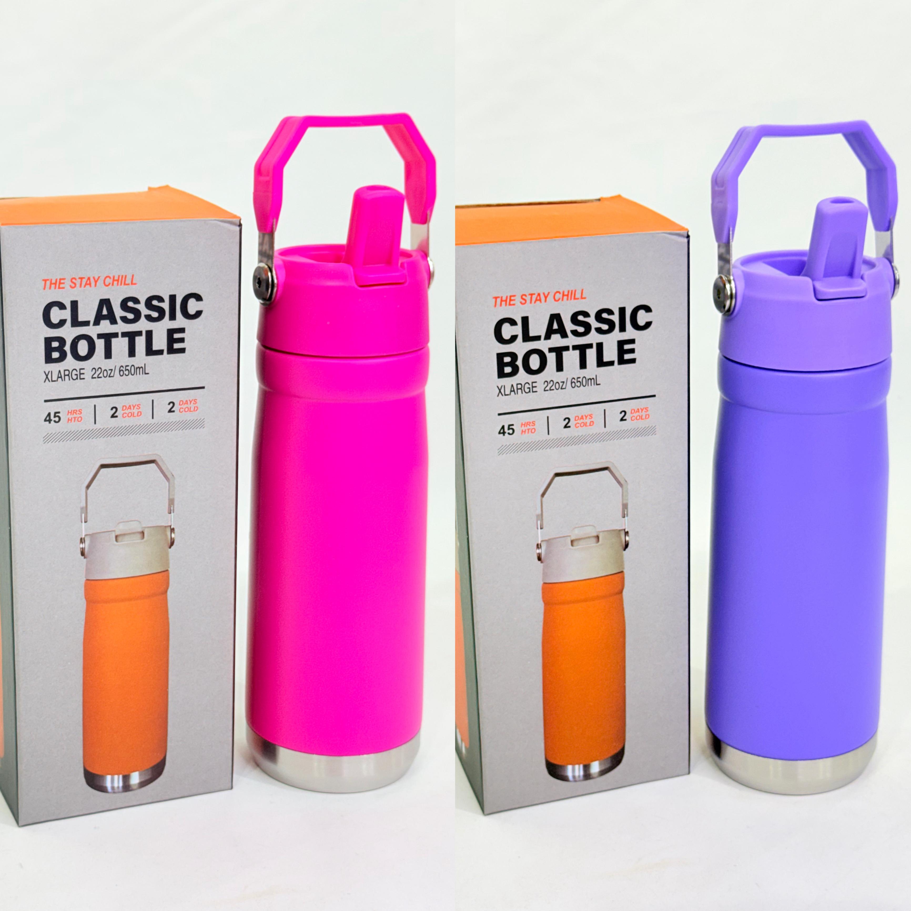 BOTELLA TÉRMICA STRAW 650ml
