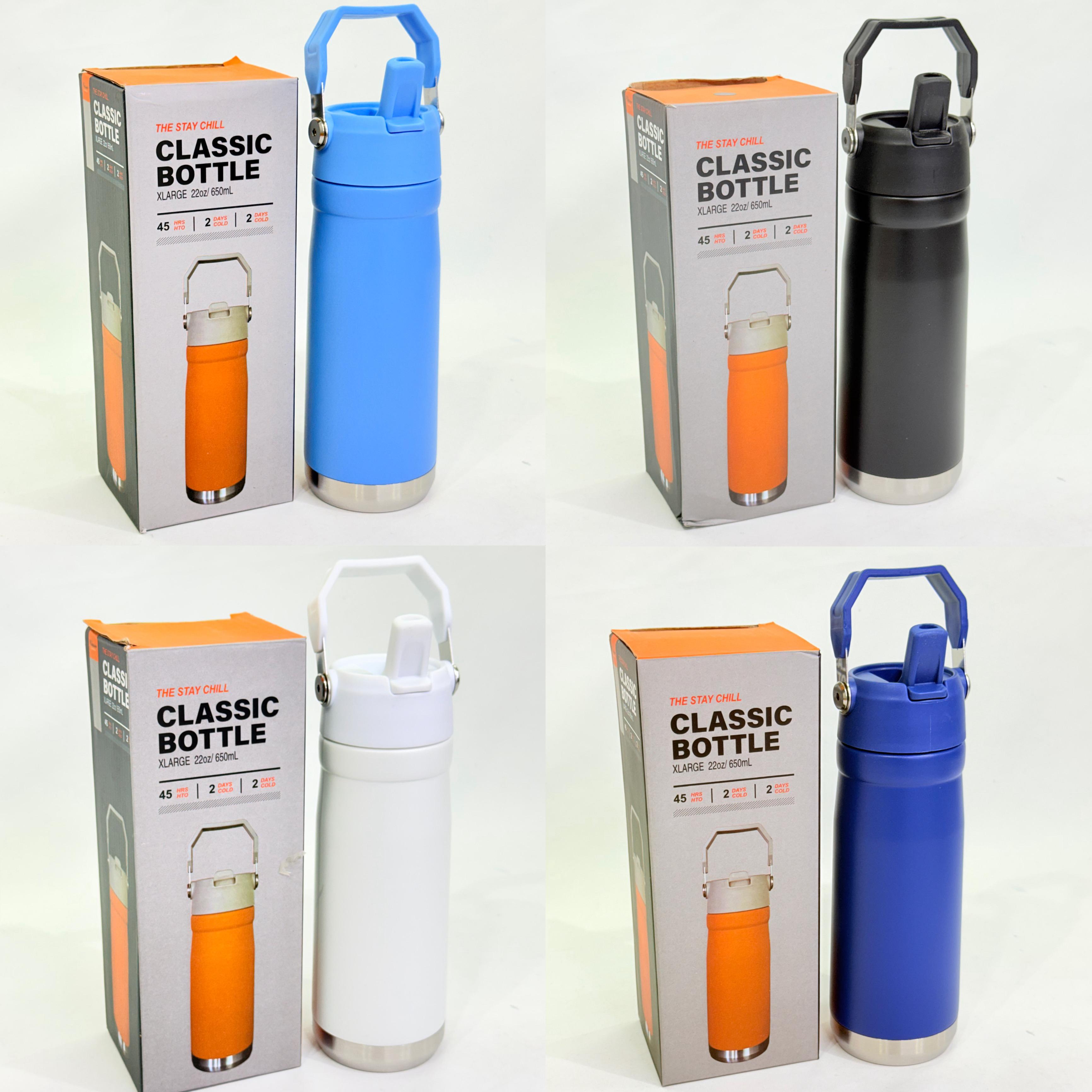 BOTELLA TÉRMICA STRAW 650ml