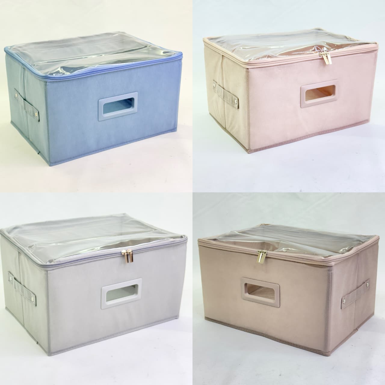 CAJA ORGANIZADORA PLEGABLE MULTIUSO CON TAPA