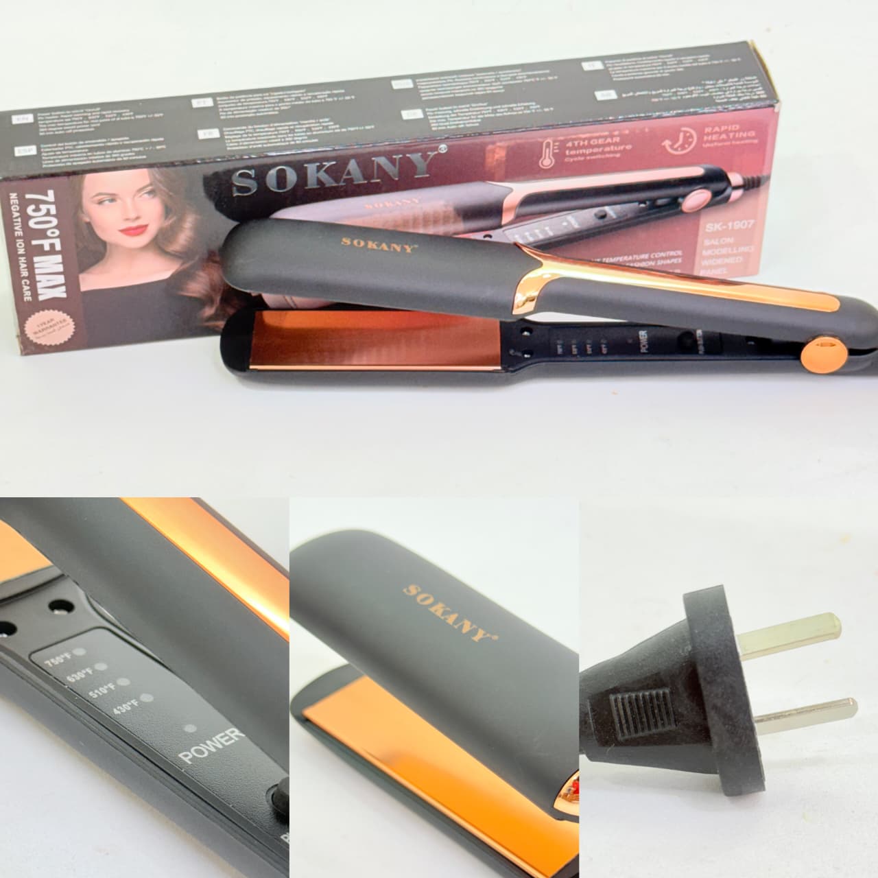PLANCHA DE PELO SOKANY