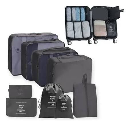 SET ORGANIZADOR DE VIAJE 9 PCs