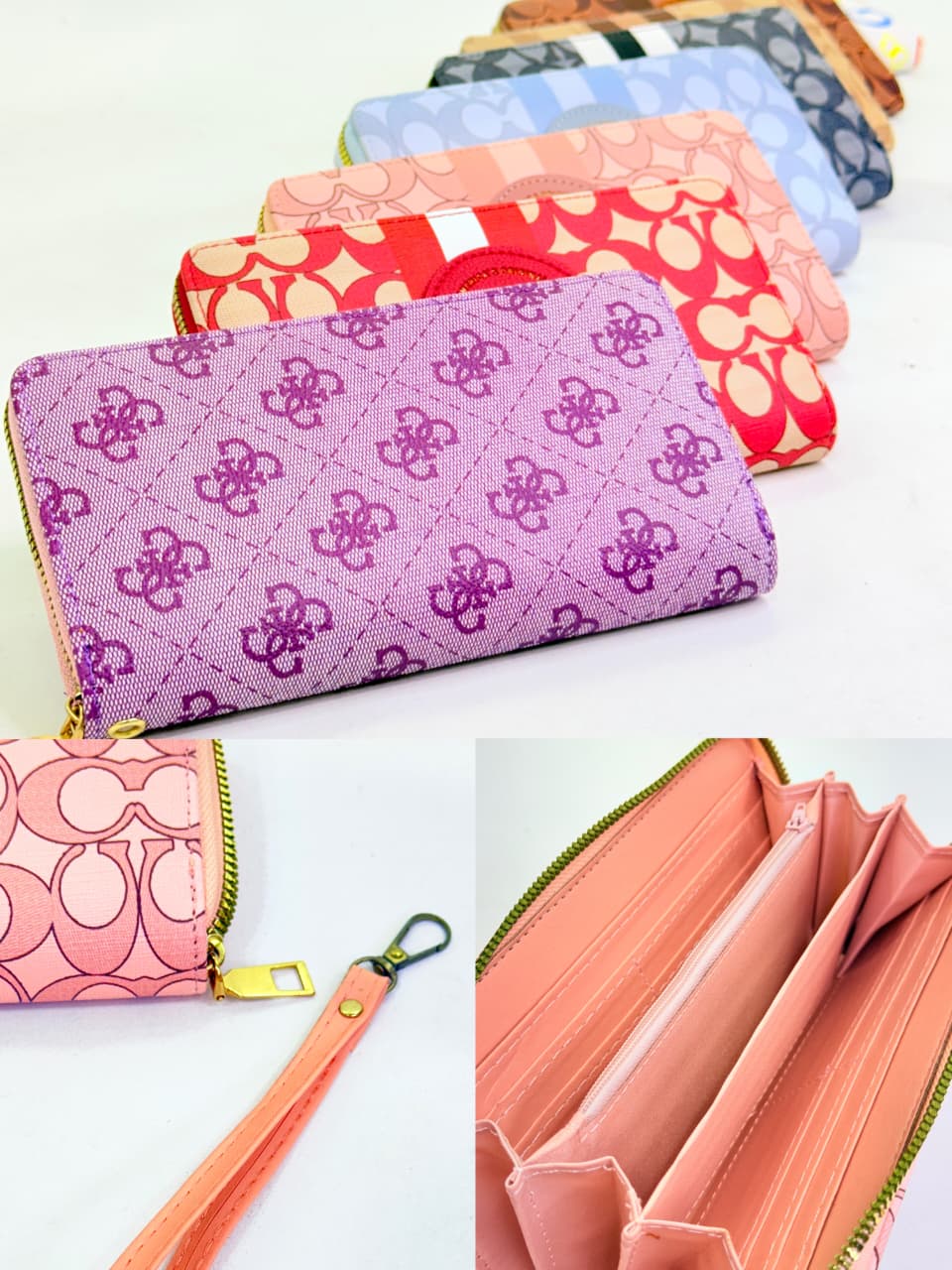 BILLETERA FASHION CON CIERRE