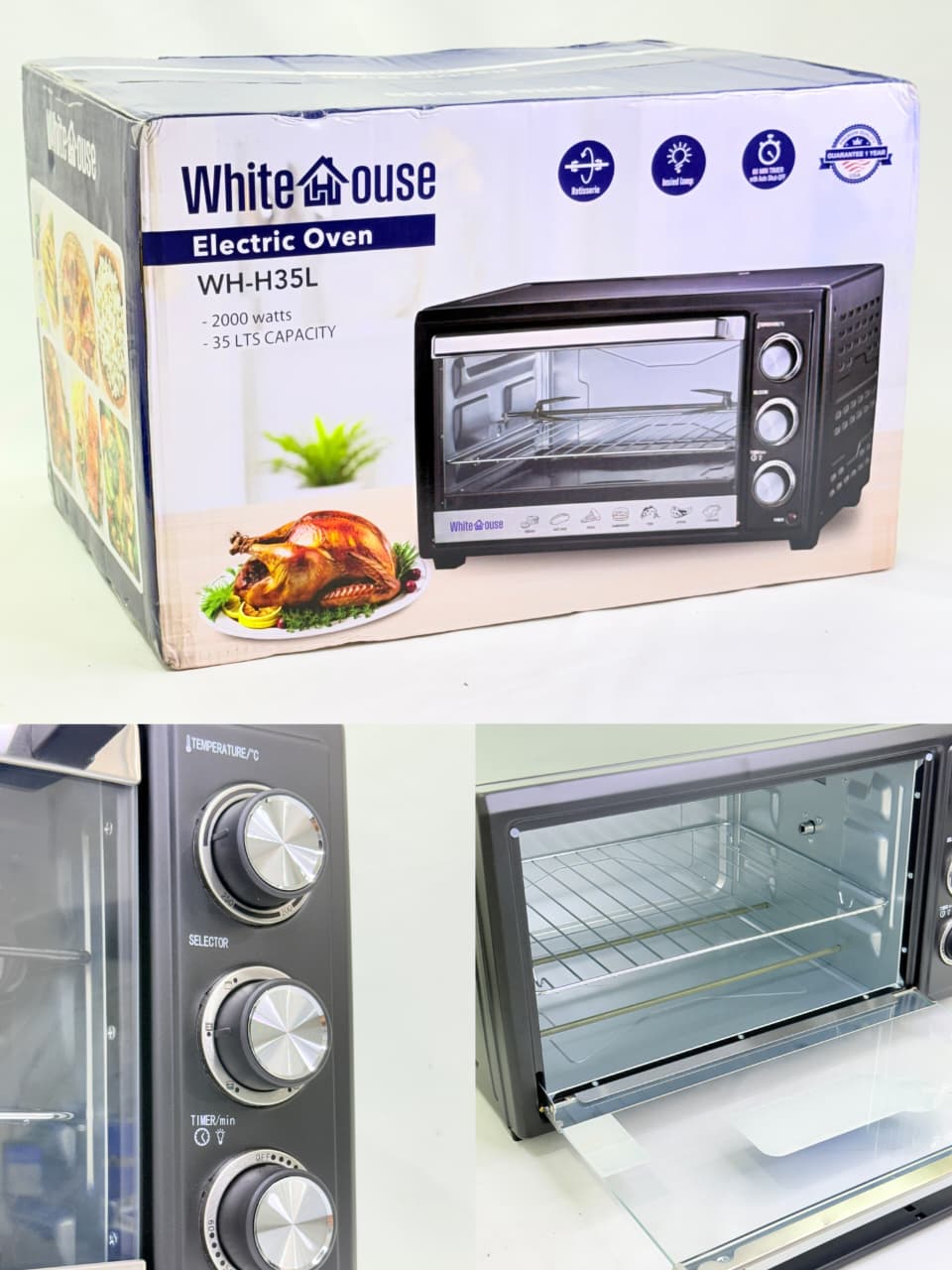 HORNO ELECTRICO 35L | 2000W