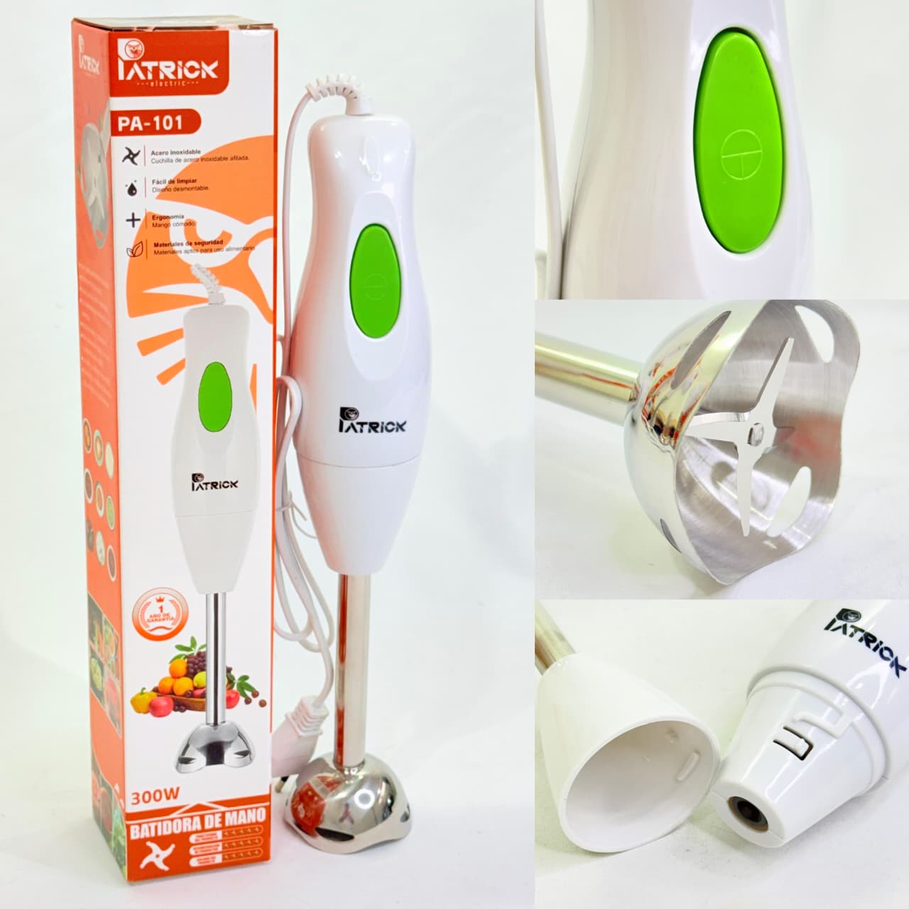 MINIPIMER PALITO DE ACERO | PATRICK 300W