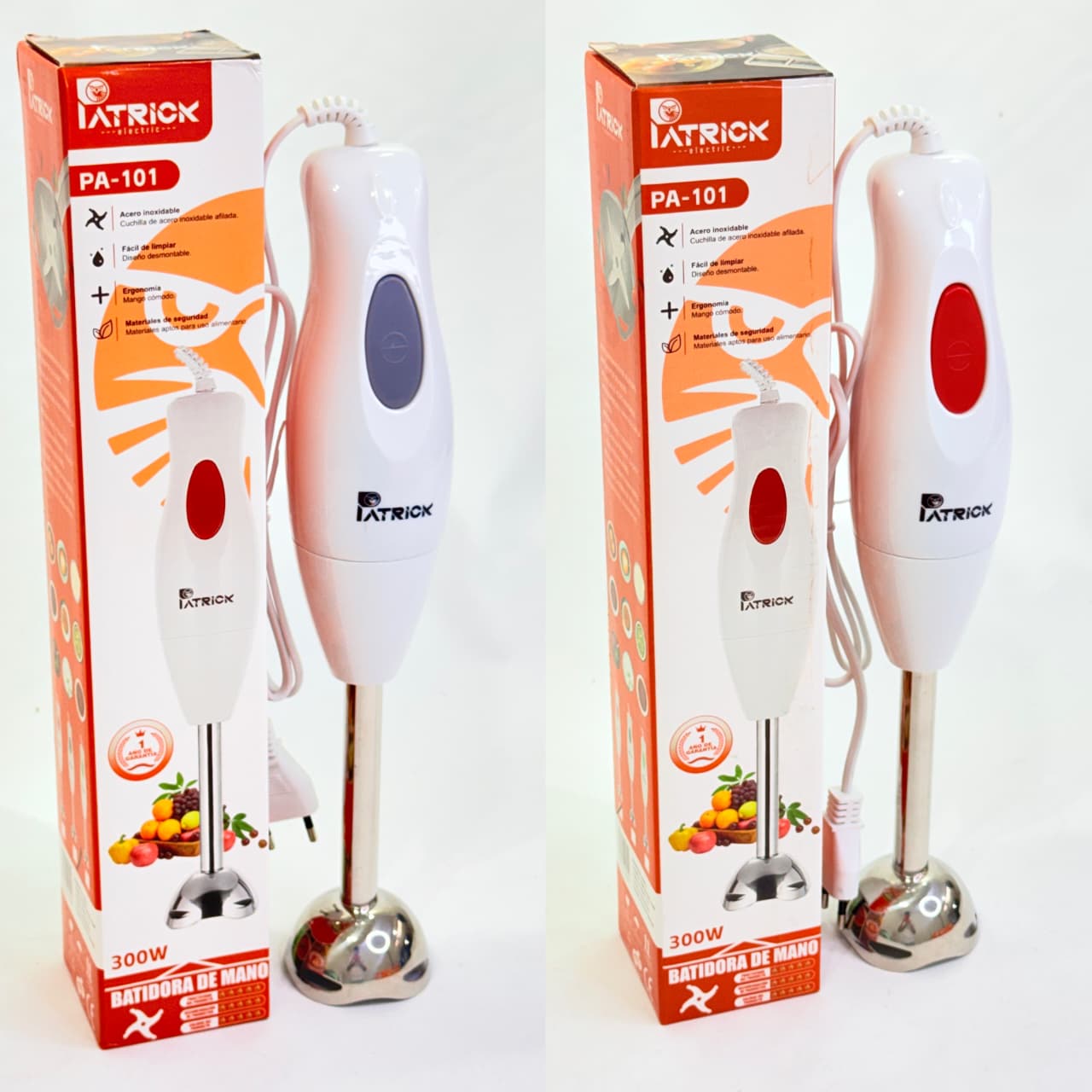 MINIPIMER PALITO DE ACERO | PATRICK 300W