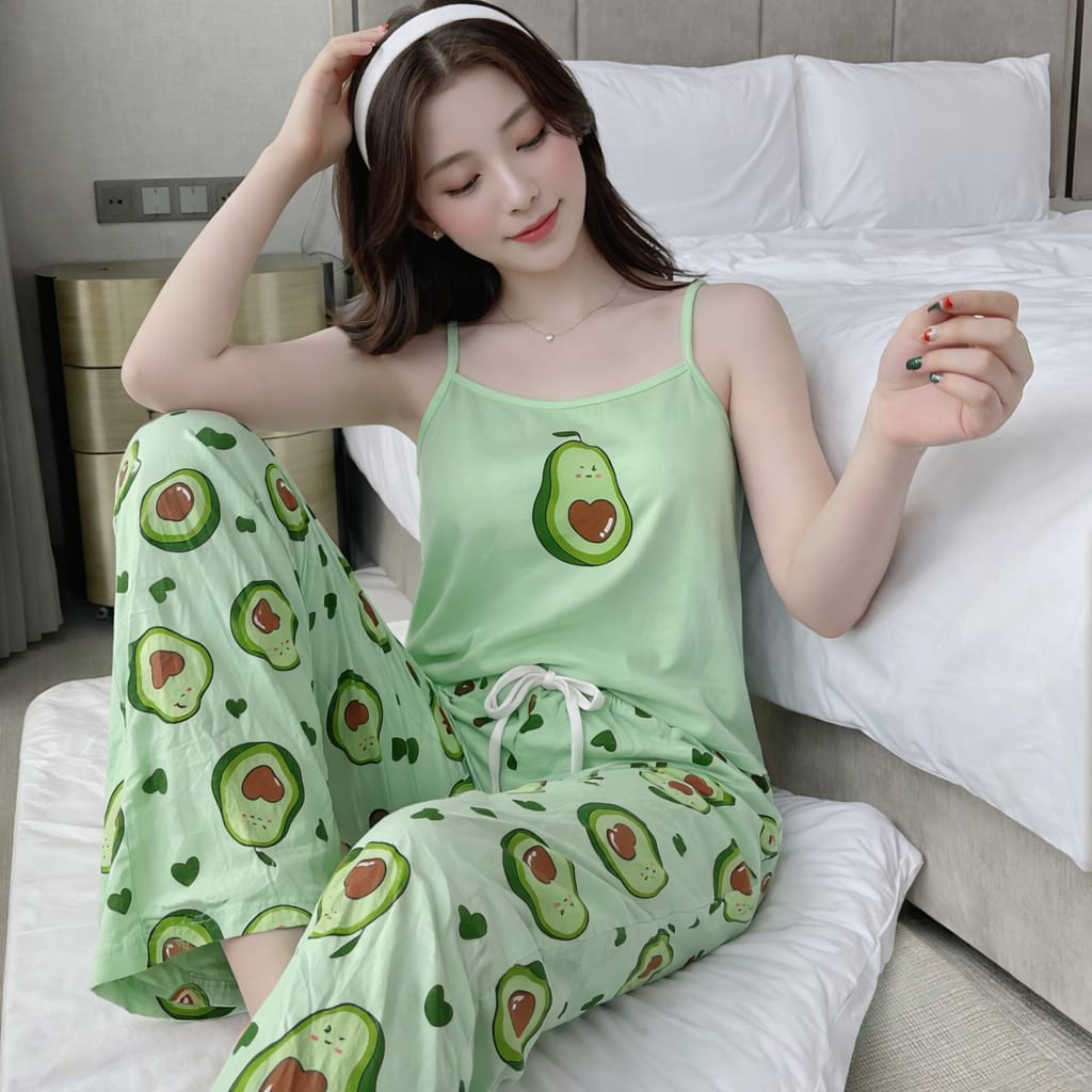 PIJAMA CON DISEÑO | REMERA + PANTALON