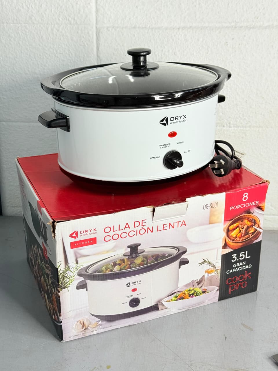 OLLA DE COCCIÓN LENTA ORYX COOKPRO