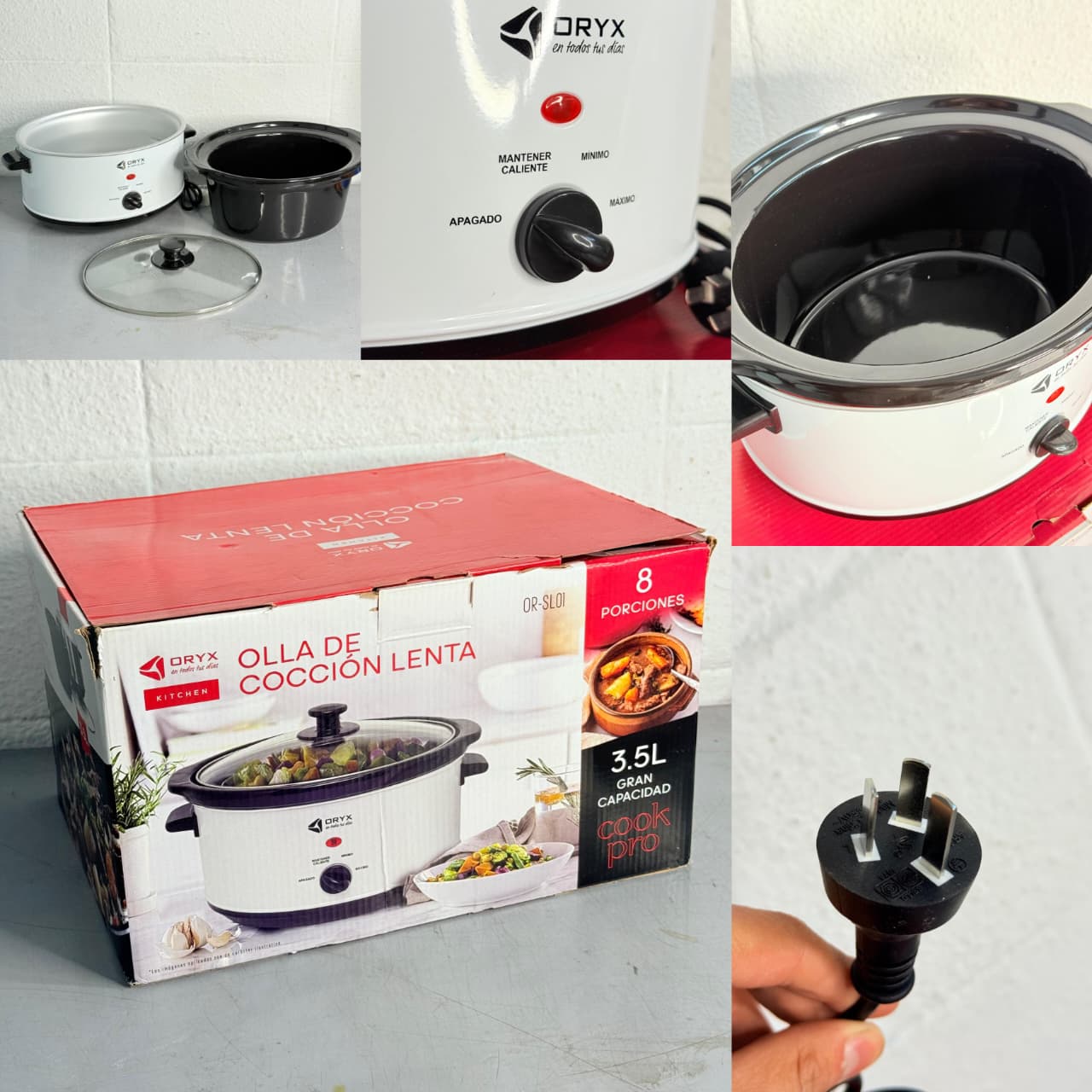 OLLA DE COCCIÓN LENTA ORYX COOKPRO