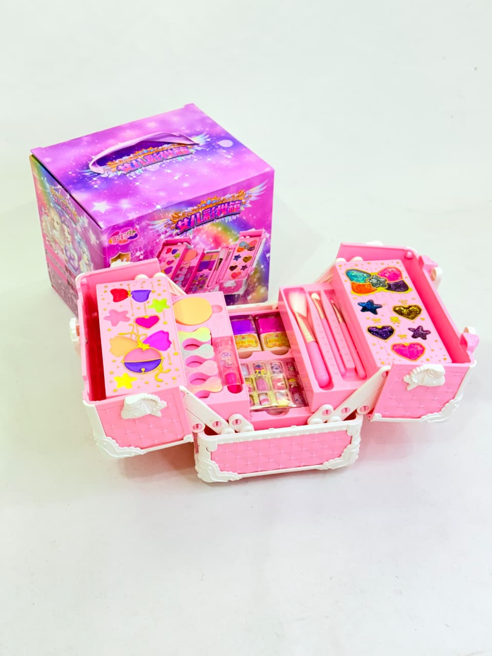 SET DE MAQUILLAJE CON ACCESORIOS