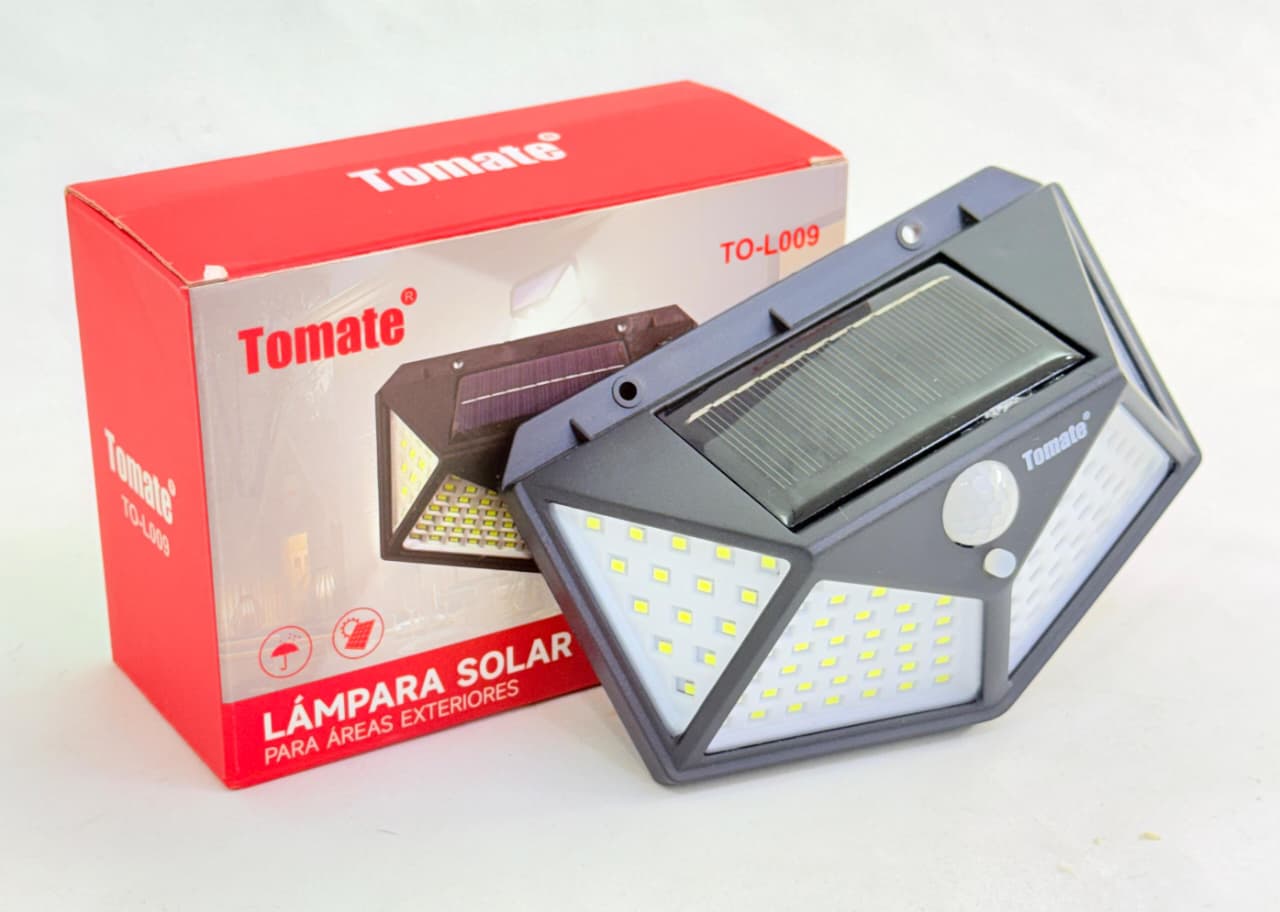 LAMPARA SOLAR TOMATE