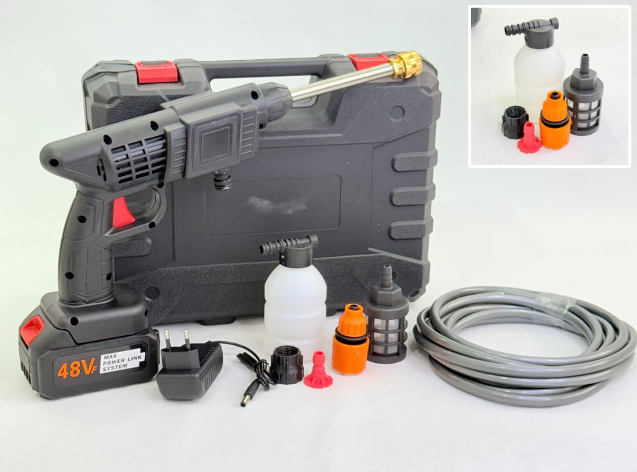 HIDROLAVADORA PORTATIL RECARGABLE 48V