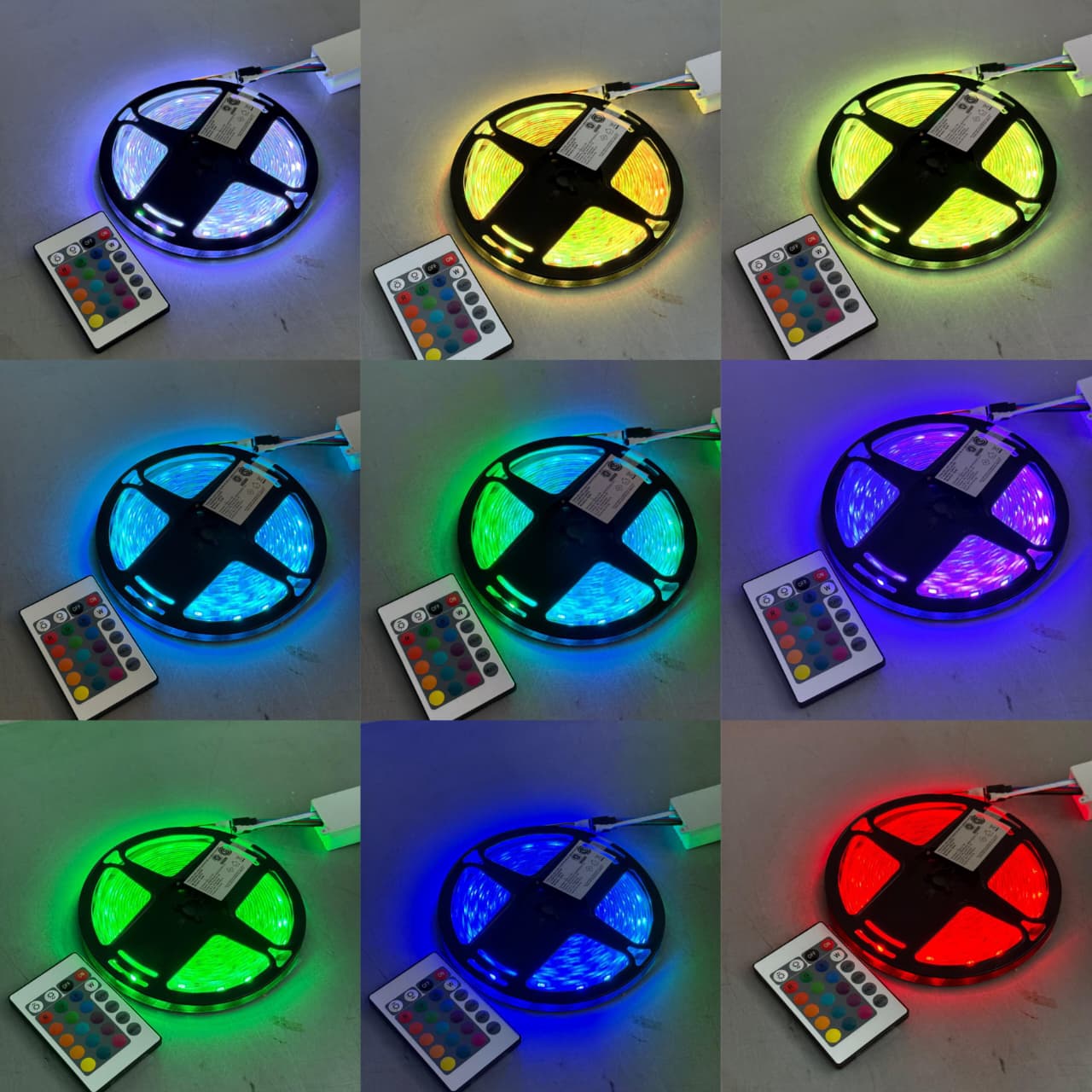 TIRA LED RGB 5050 5M DE LARGO
