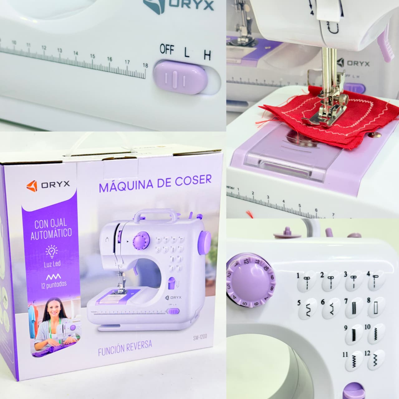 MAQUINA DE COSER ORYX GRANDE