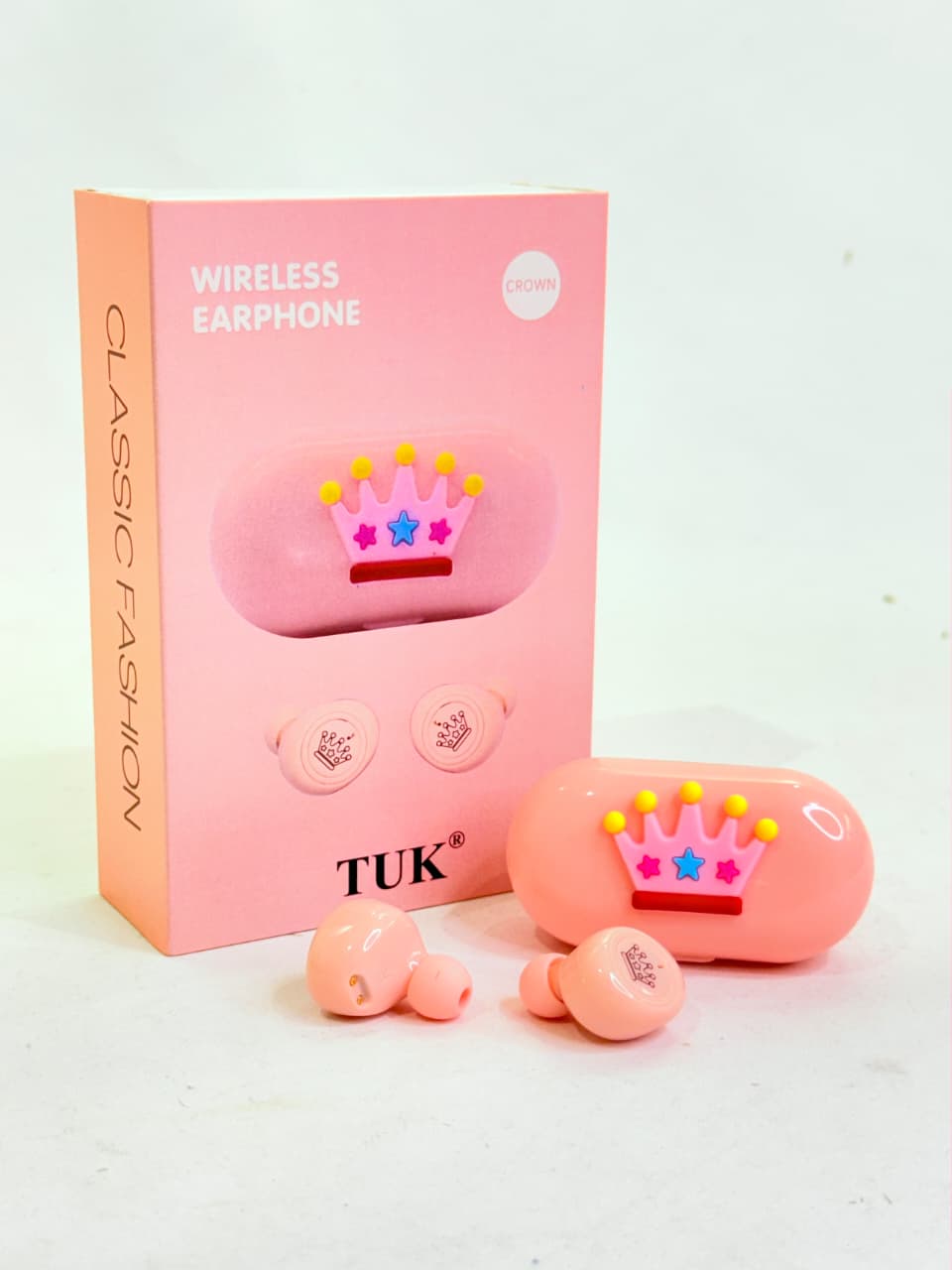 AURICULARES TUK INALAMBRICOS CON DISEÑOS