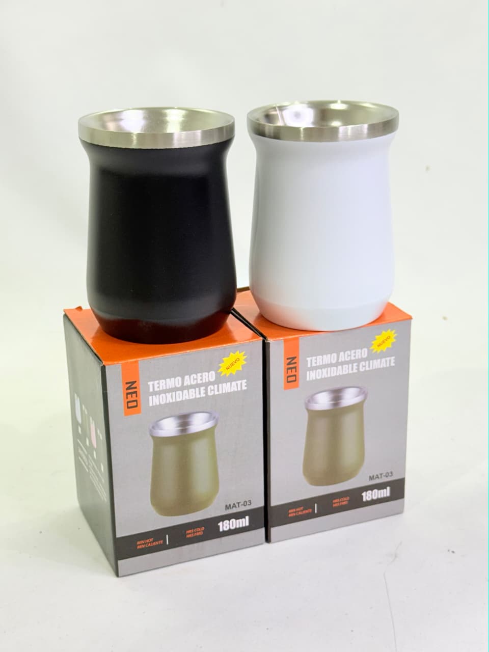 MATE ACERO INOXIDABLE 180ML