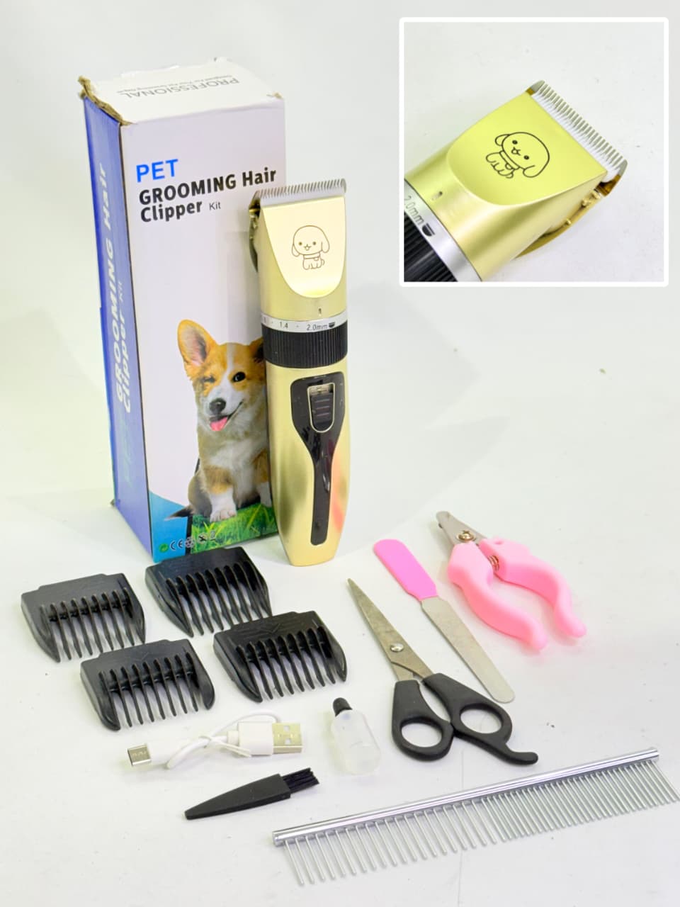 CORTADORA DE PELO PARA MASCOTAS 12 PCS