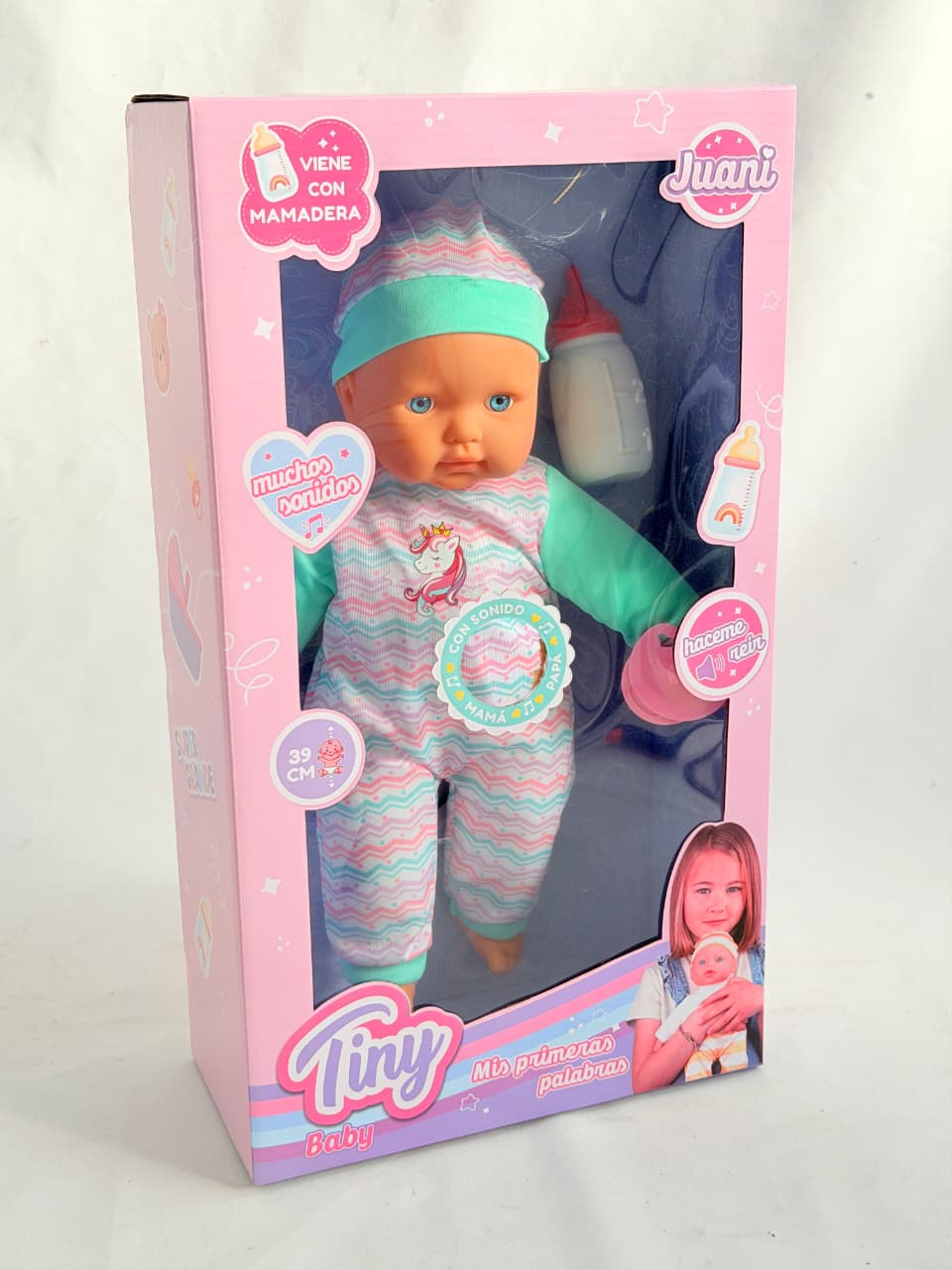 MUÑECA TINY BABY CON SONIDOS
