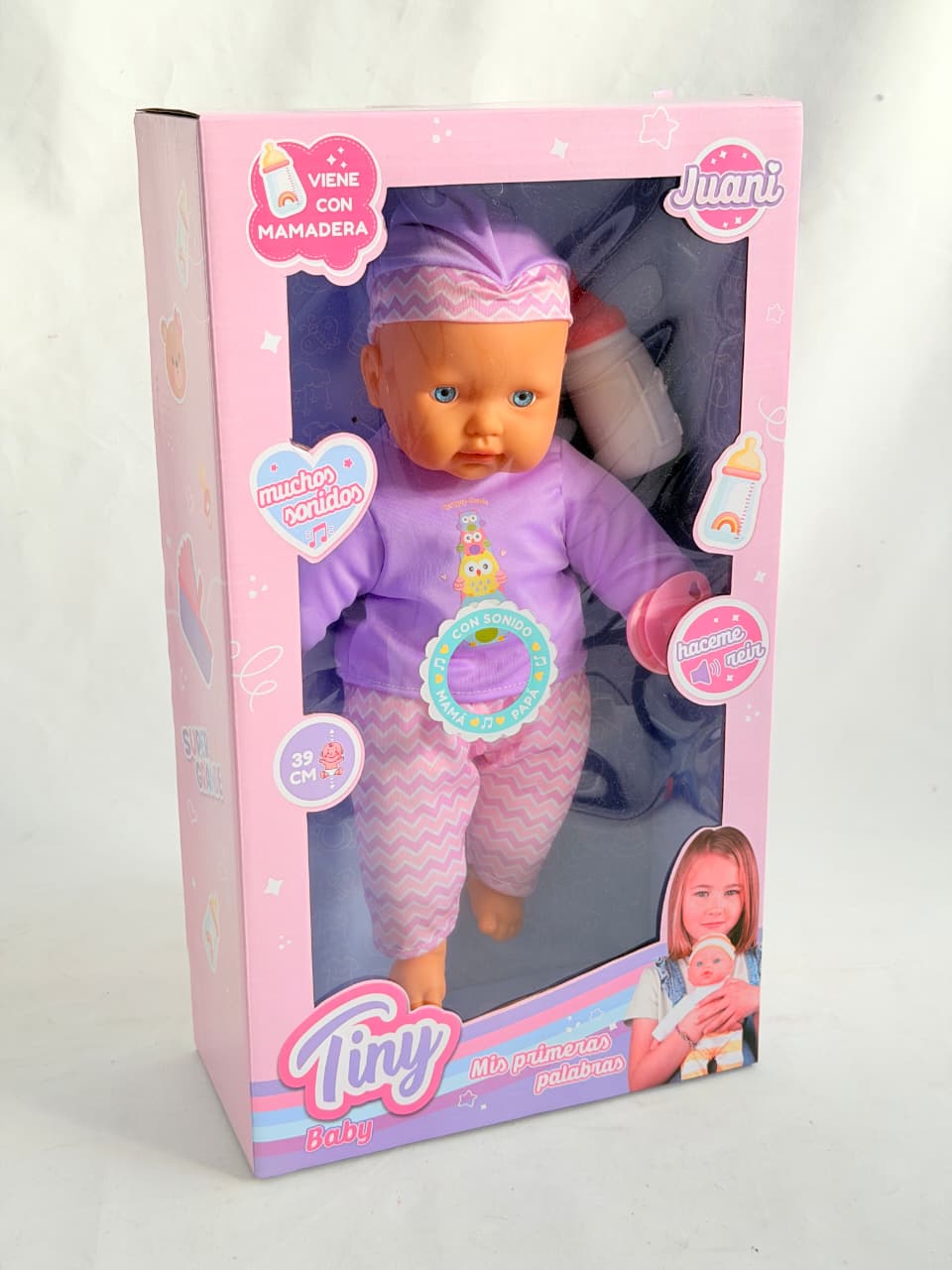 MUÑECA TINY BABY CON SONIDOS