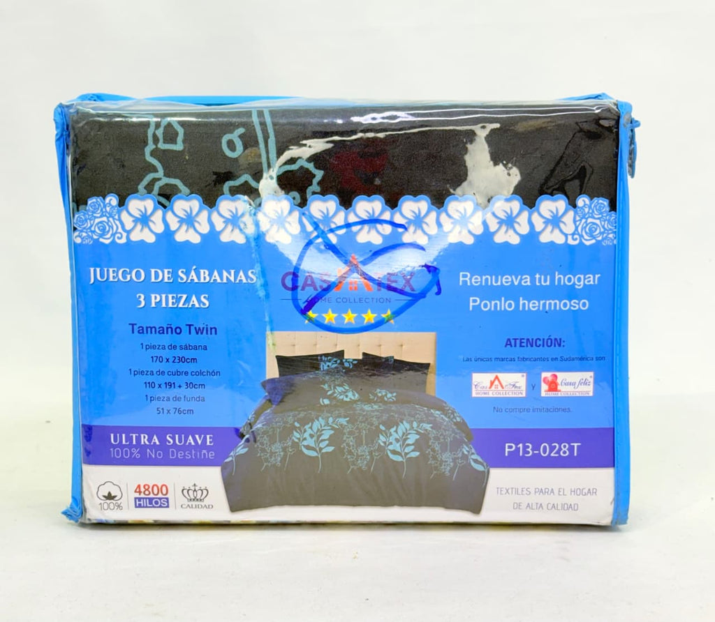 JUEGO DE SÁBANAS TWIN 3 PIEZAS CASATEX