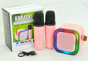 PARLANTE K12 CON DOBLE MICROFONOS INALAMBRICOS