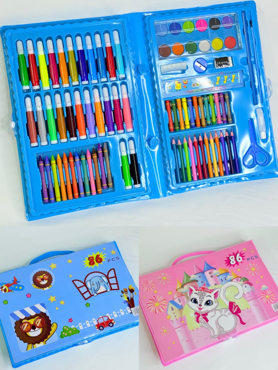 SET DE ARTE INFANTIL 86 PCS