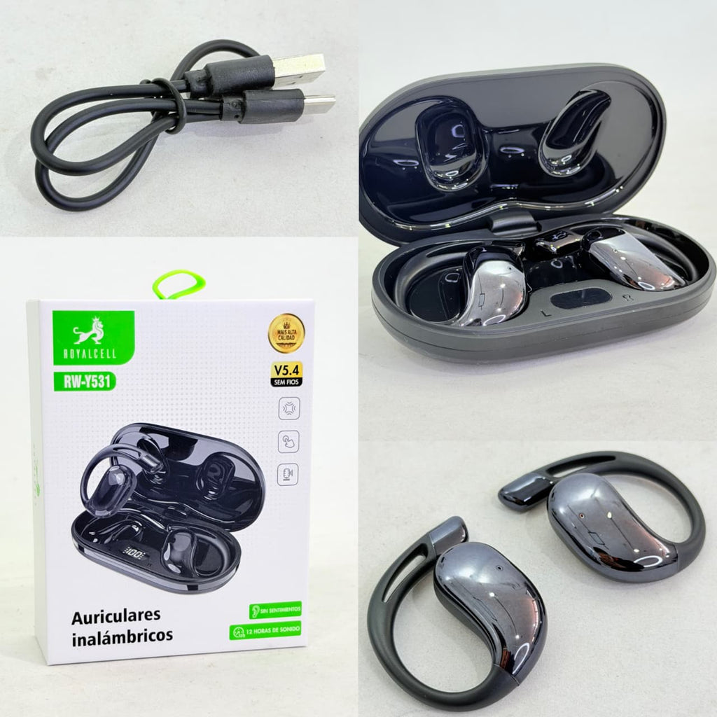 AURICULARES INALÁMBRICOS ROYALCELL BLUETOOTH RW-Y531