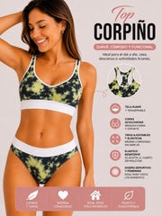 TOP CONJUNTO INTERIOR DEPORTIVO | SUAVE, COMODO Y FUNCIONAL