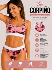 TOP CONJUNTO INTERIOR DEPORTIVO | SUAVE, COMODO Y FUNCIONAL